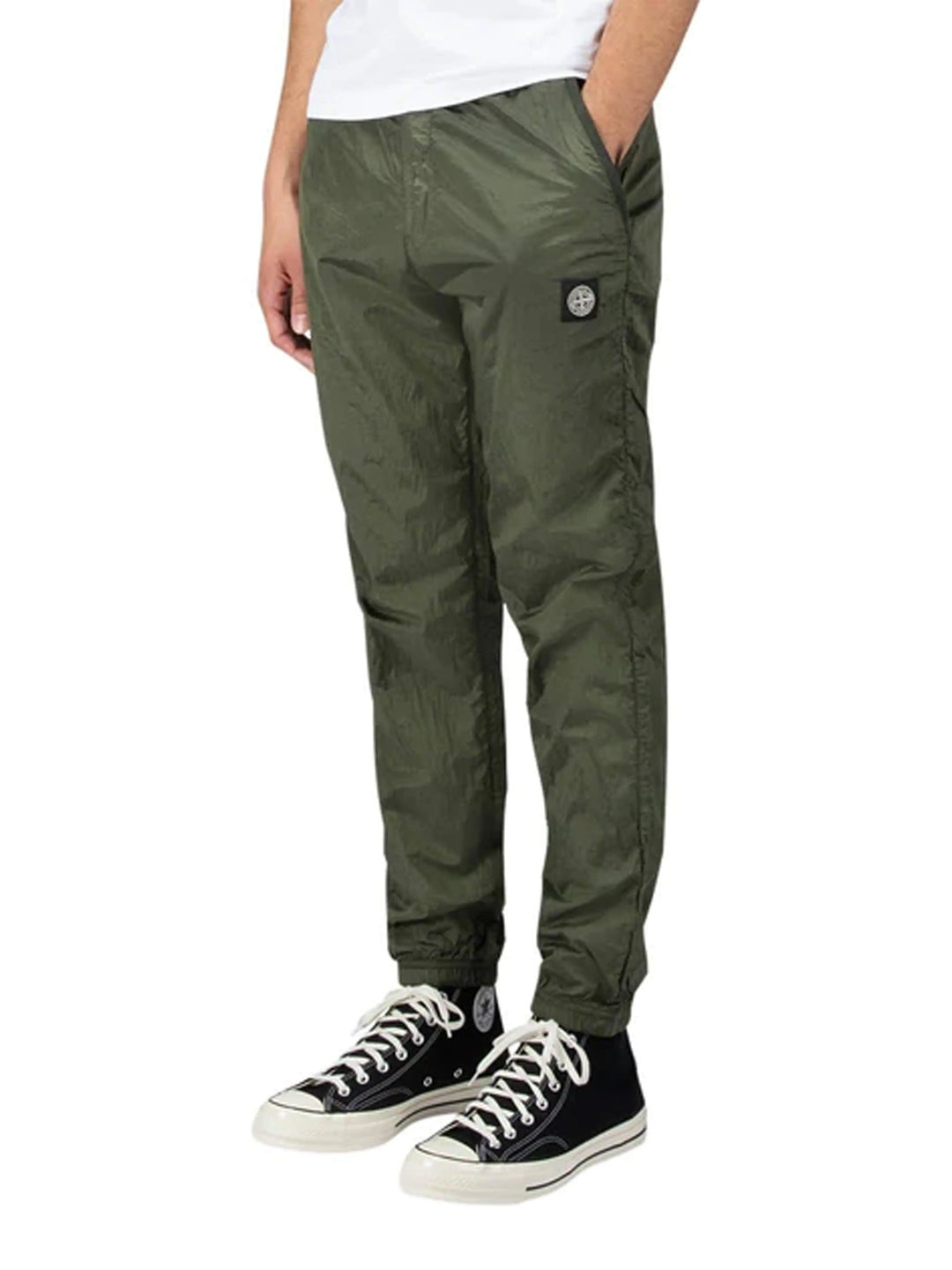 Stone Island Nylon Metal Pants Olive Prior