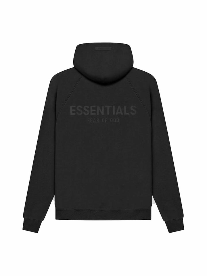 Fear of God Essentials Pull-Over Hoodie (SS21) Black/Stretch Limo in Auckland, New Zealand - Shop name