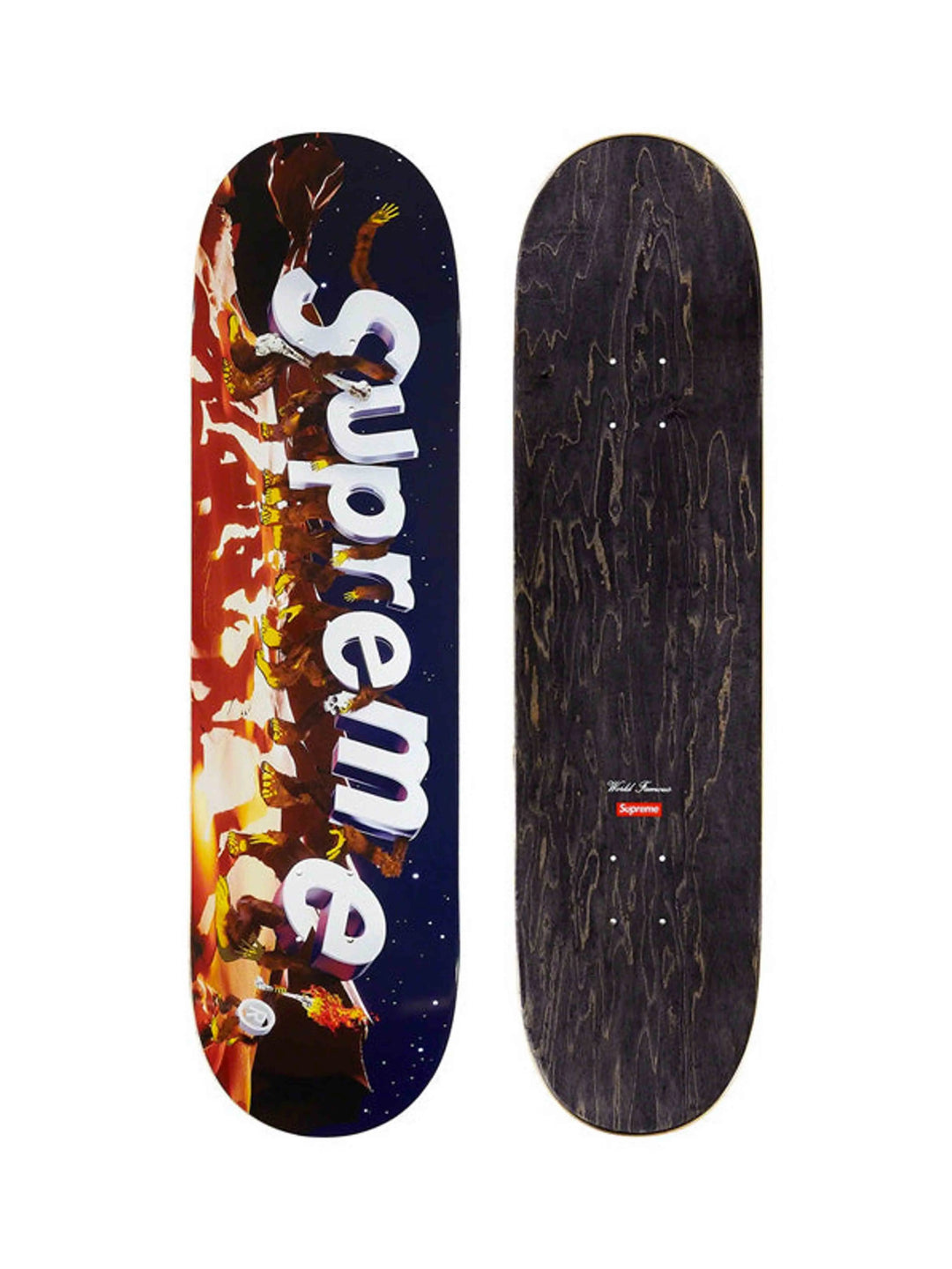 Supreme Apes Skateboard Deck Night Prior