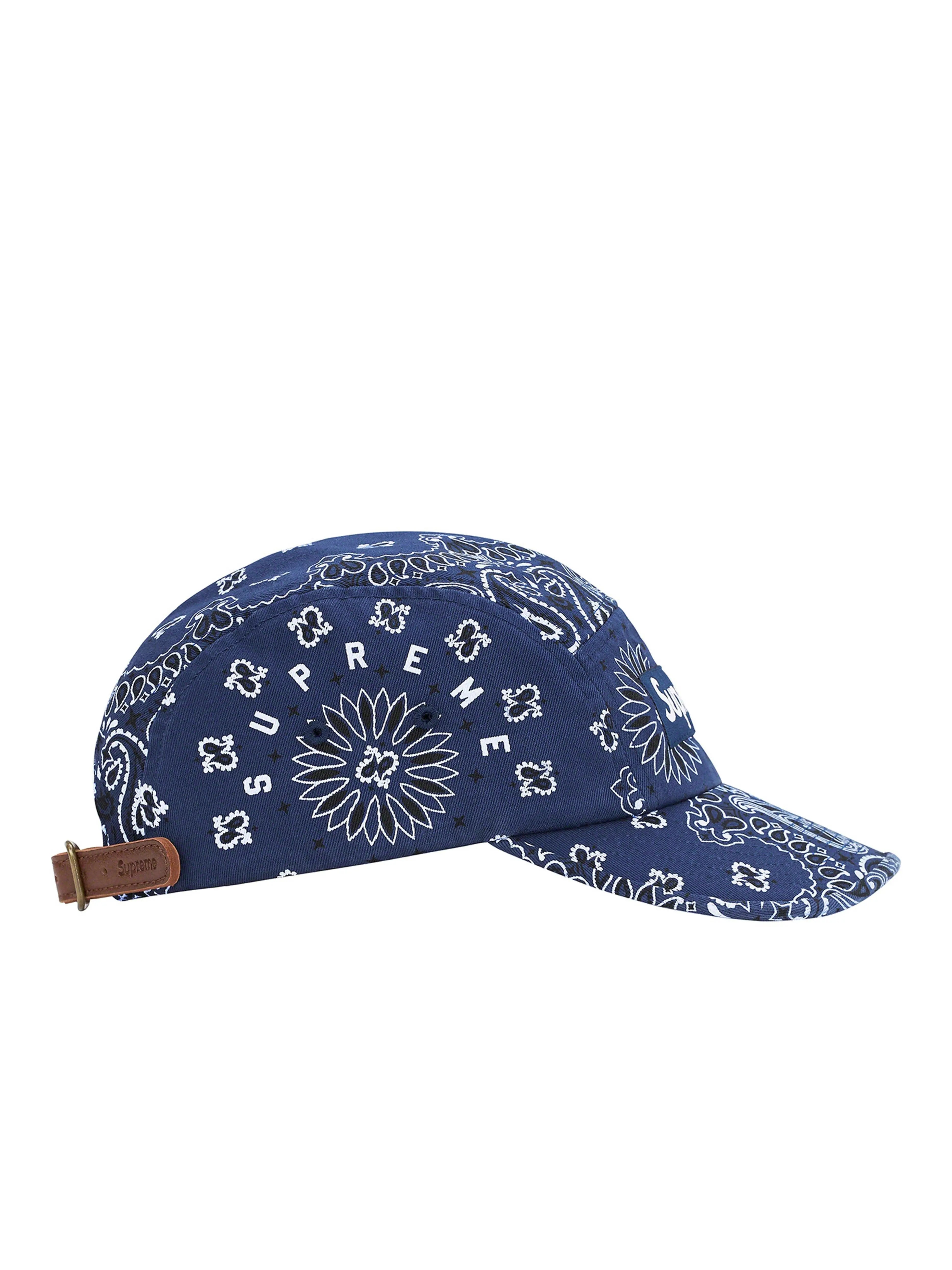 Supreme Bandana Camp Cap Navy [SS21] in Auckland, New Zealand - Prior