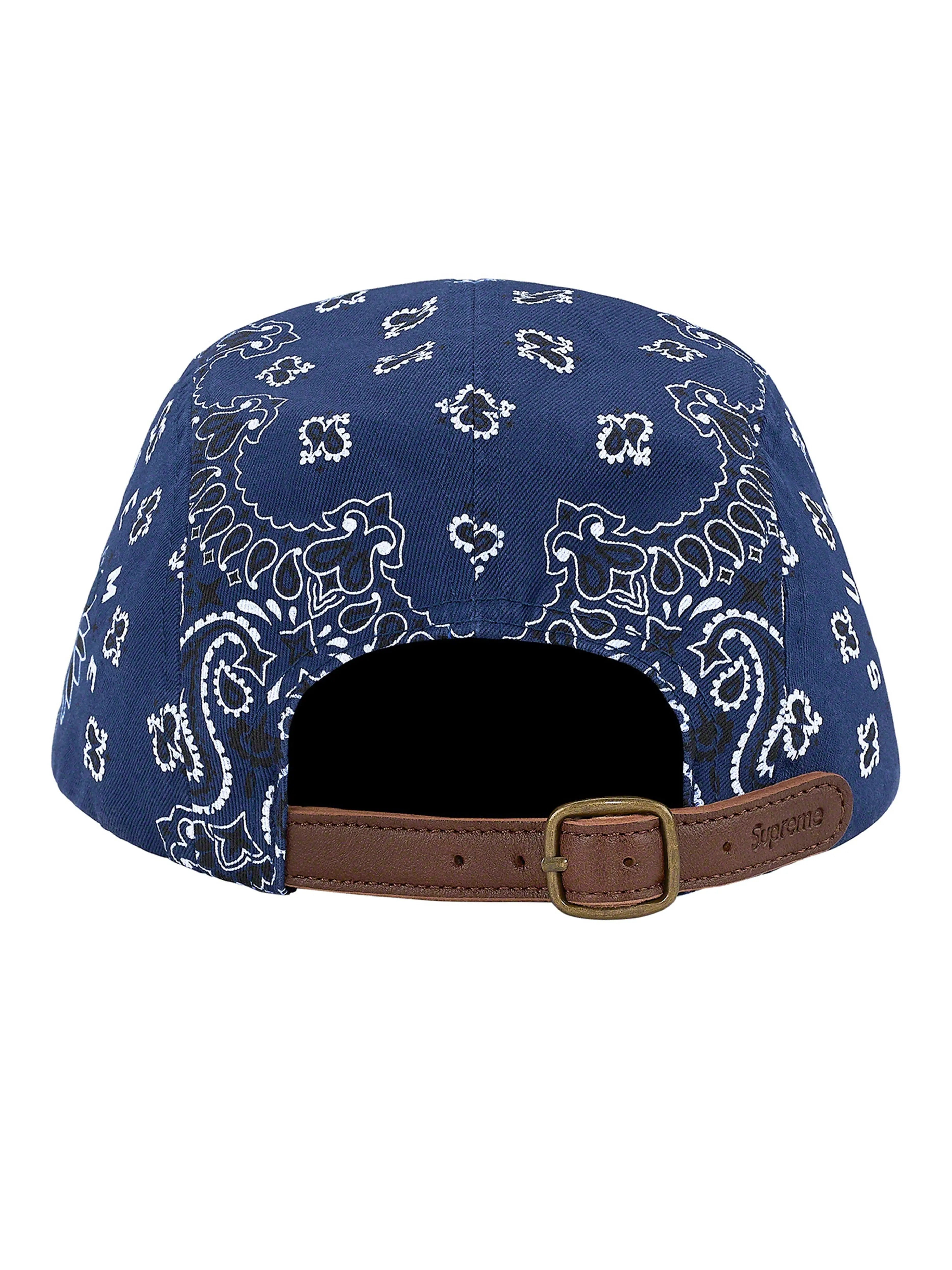 Supreme Bandana Camp Cap Navy [SS21] in Auckland, New Zealand - Prior