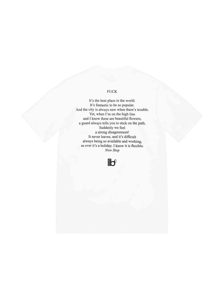 Supreme Bernadette Corporation Fuck Tee White Prior