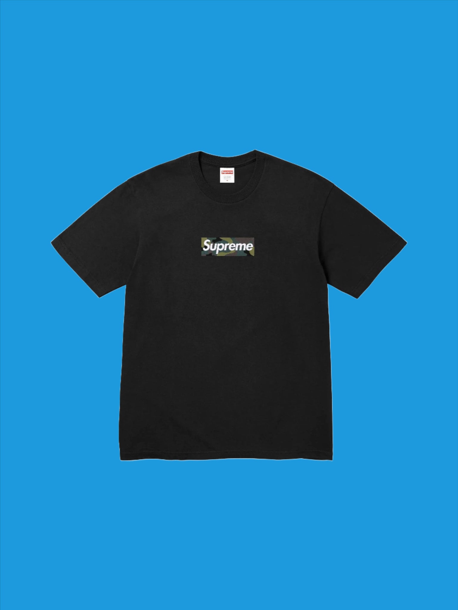 Supreme Box Logo Tee (FW23) Black in Auckland, New Zealand - Shop name
