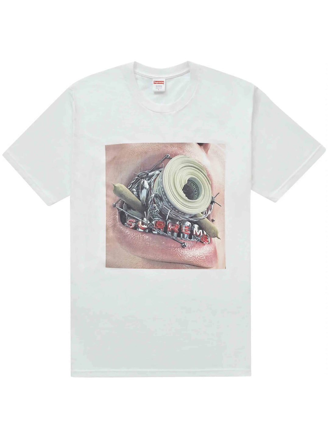 Supreme Braces Tee White Prior