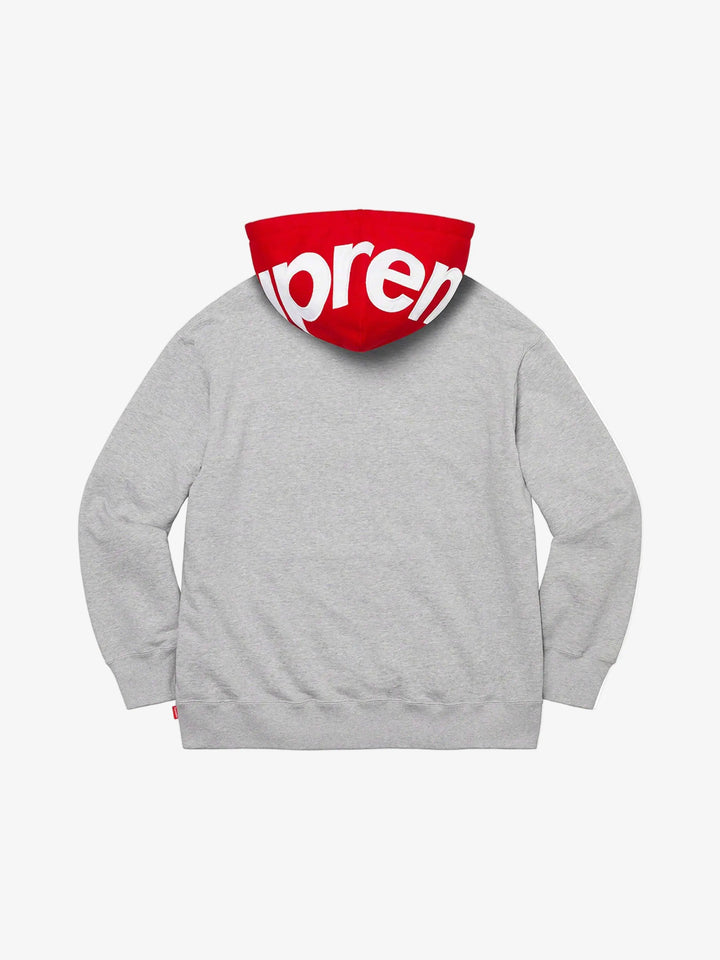 Supreme Contrast Hooded Sweatshirt Heather Grey in Auckland, New Zealand - Shop name