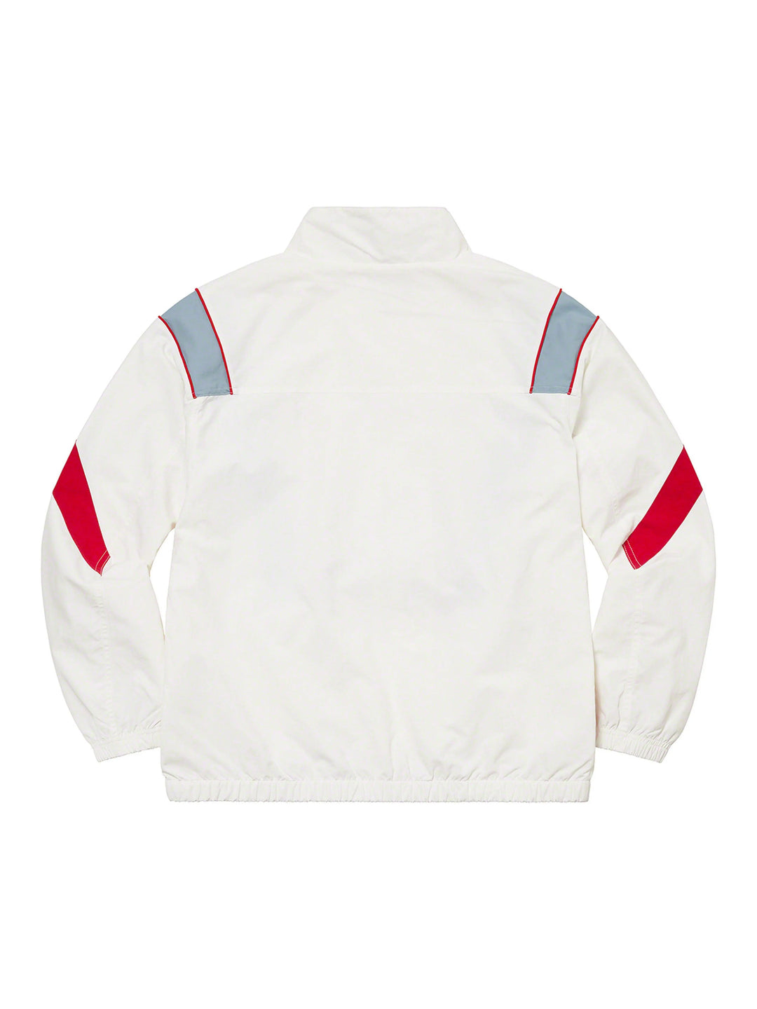 Supreme Cross Paneled Track Jacket White [SS21] Prior
