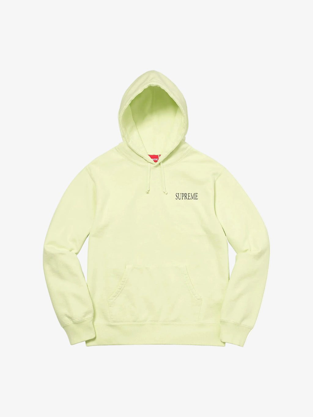 Supreme Decline Hooded Sweatshirt Pale Lime in Auckland, New Zealand - Shop name