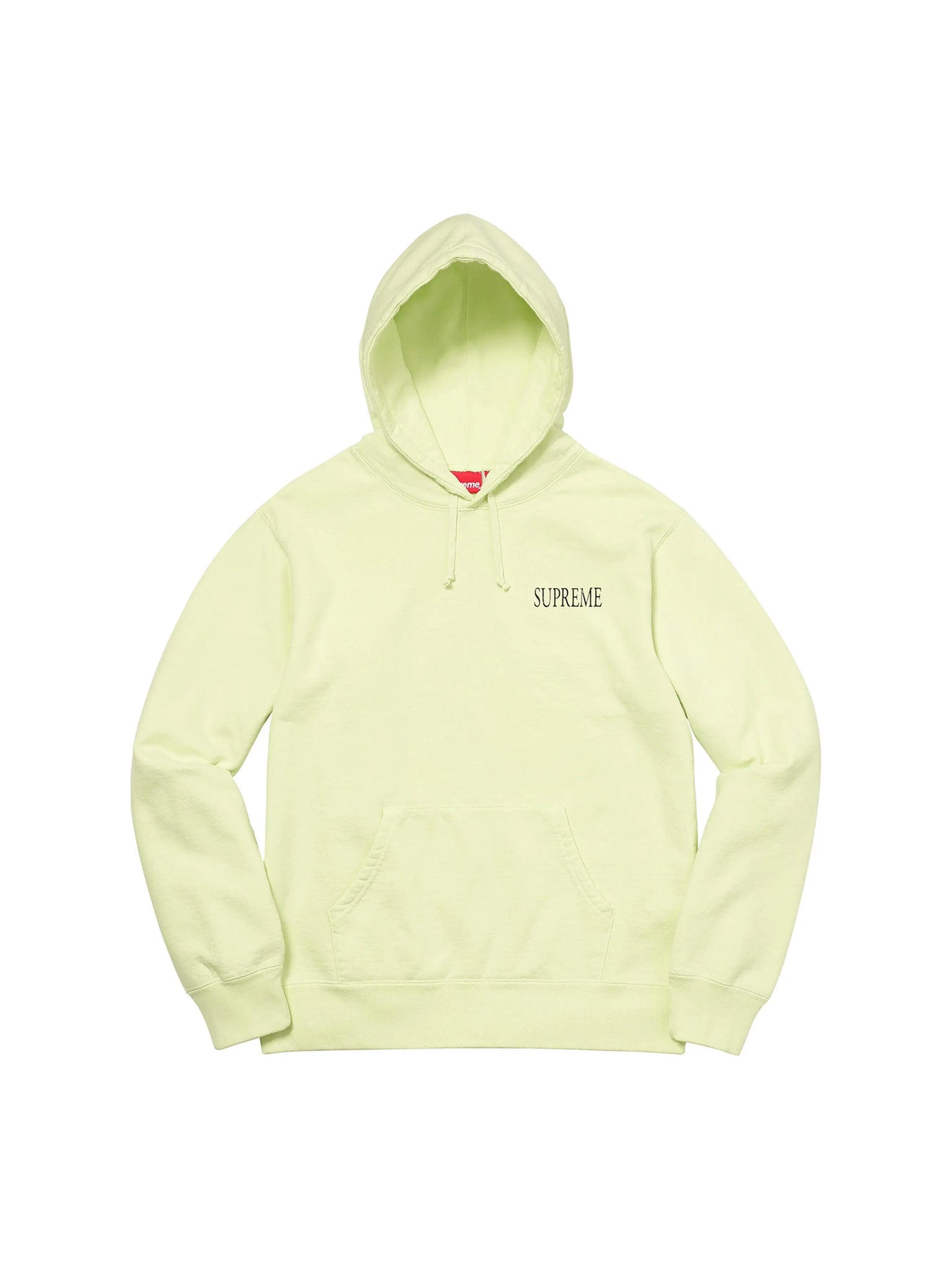 Supreme Decline Hooded Sweatshirt Pale Lime in Auckland, New Zealand - Shop name