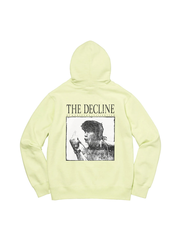 Supreme Decline Hooded Sweatshirt Pale Lime in Auckland, New Zealand - Shop name