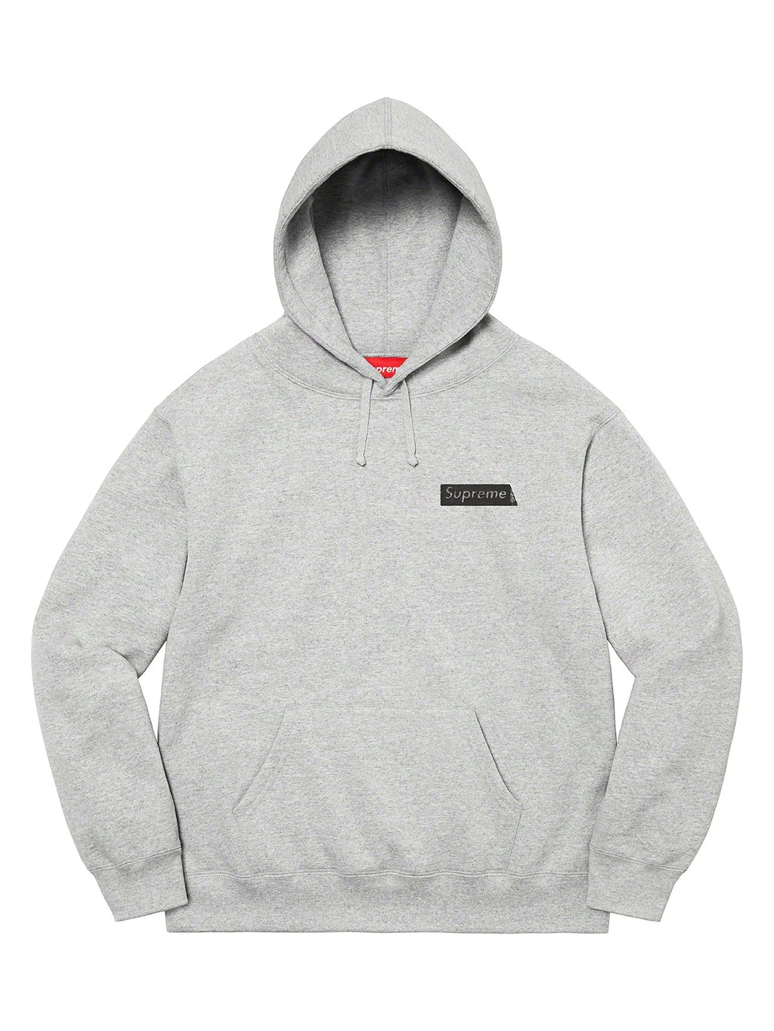 Supreme Fiend Hooded Sweatshirt Heather Grey Prior