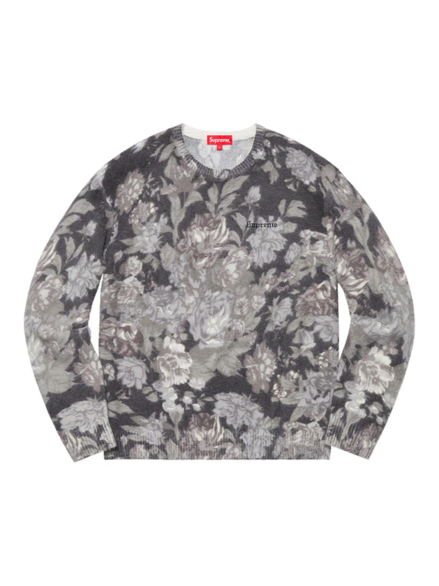 Supreme Floral Angora Sweater [SS19] Prior