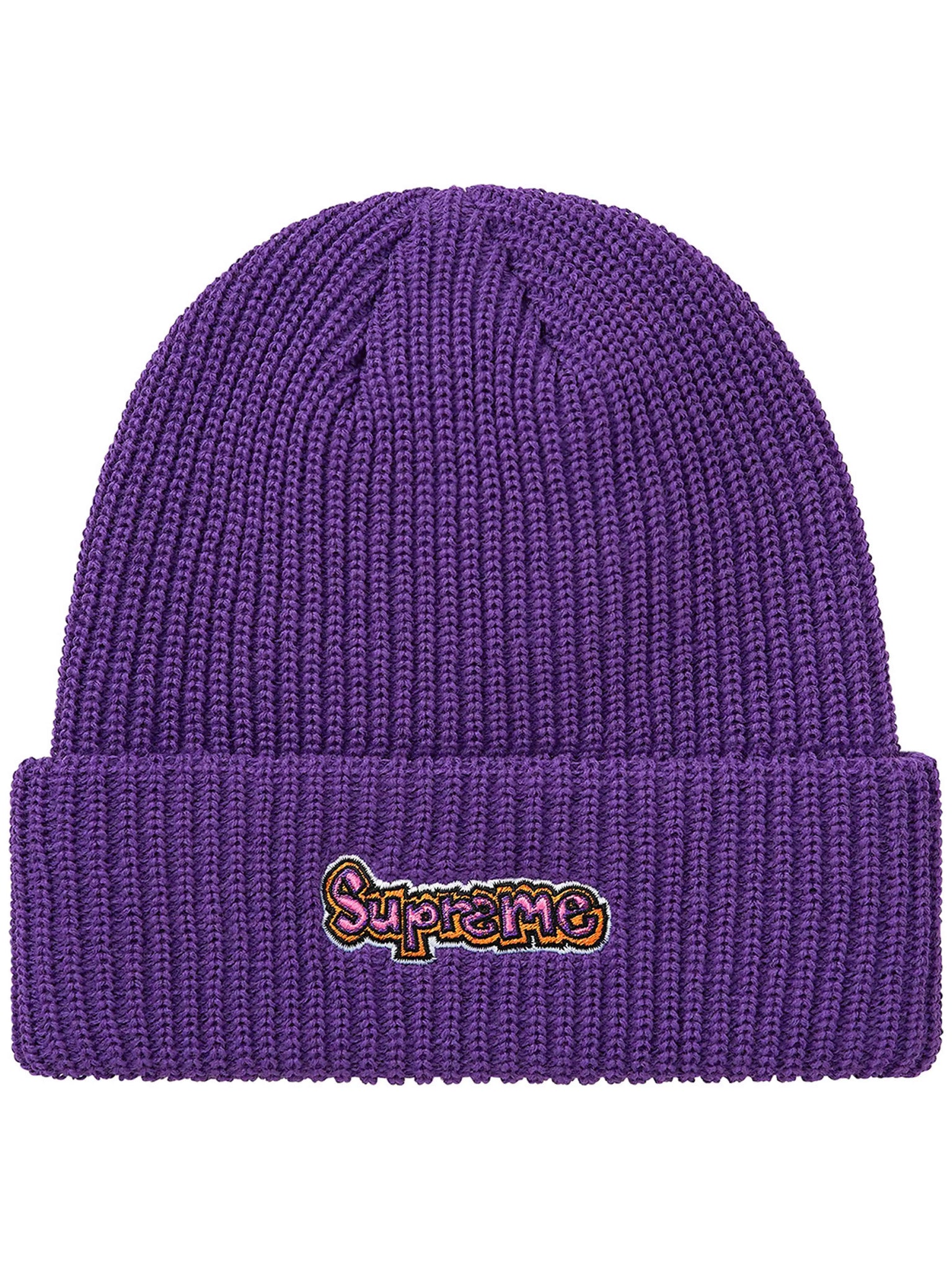 Supreme Gonz Logo Beanie Purple [FW20] Prior