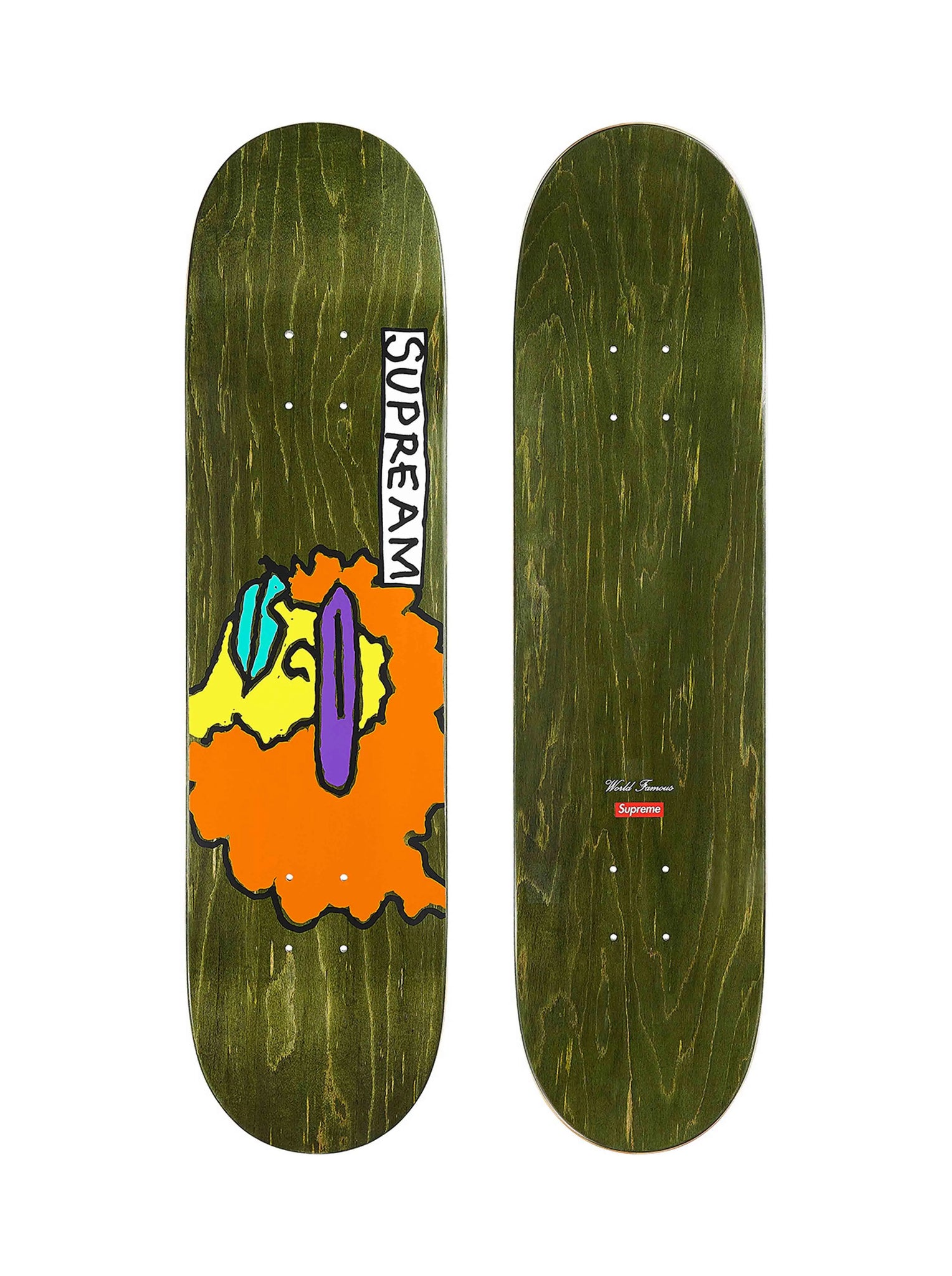 Supreme Gonz Ramm Skateboard Green [FW17] Prior