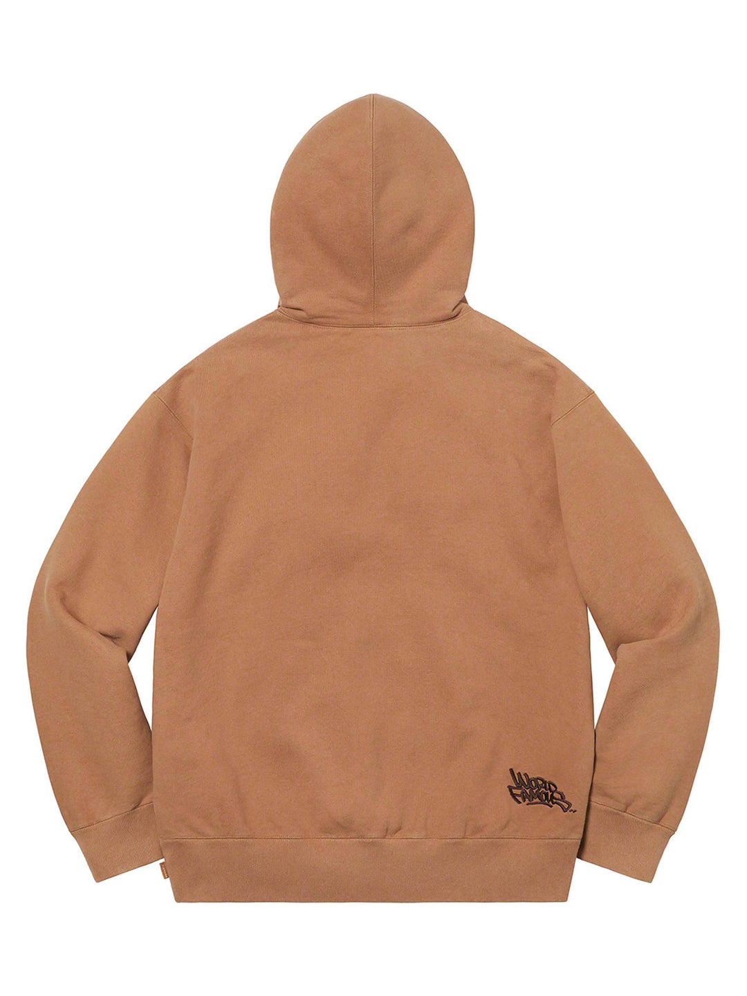 Supreme Handstyle Hooded Sweatshirt Brown [SS21] Prior