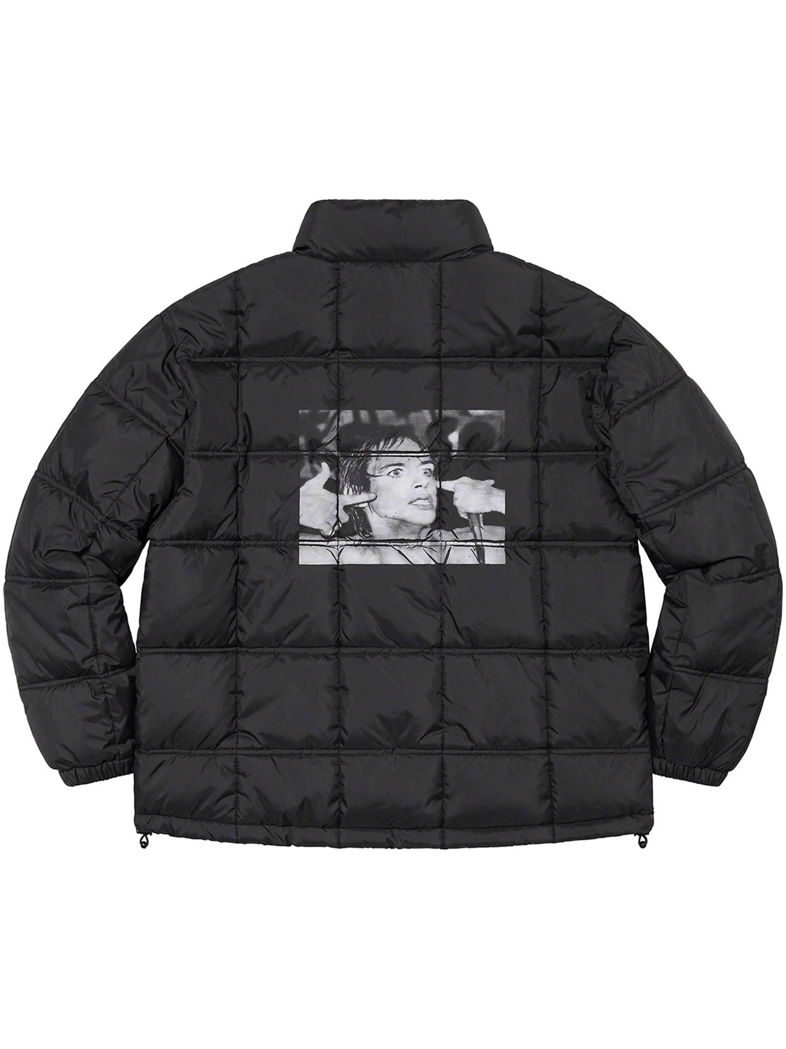 Supreme Iggy Pop Puffer Jacket Black [SS21] Prior