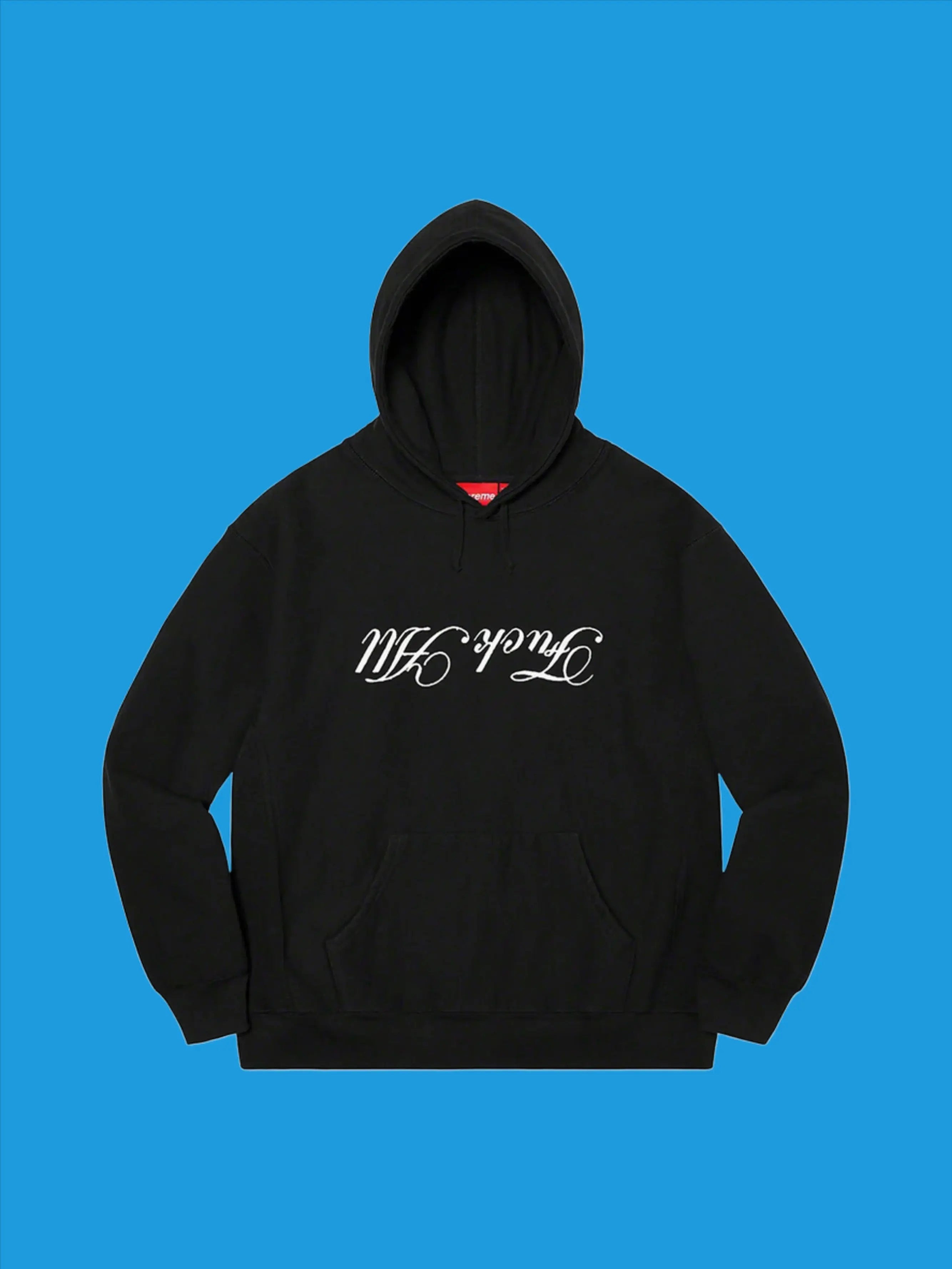 Supreme Jamie Reid Fuck All Hooded Sweatshirt Black in Auckland, New Zealand - Shop name