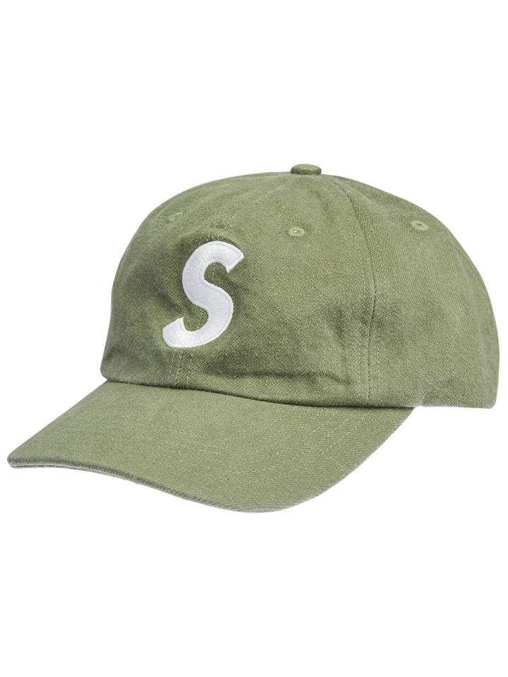 Supreme Kevlar Denim S Logo 6-Panel Olive [SS22] Prior