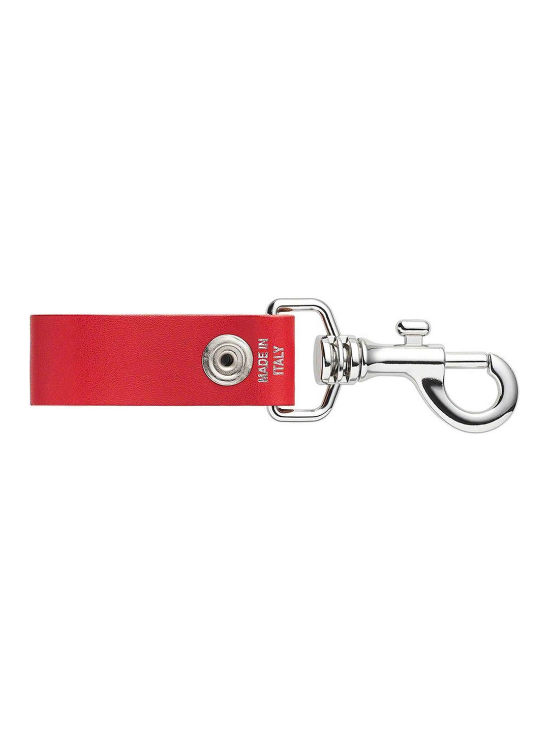 Supreme Leather Key Loop Red [SS21] Prior