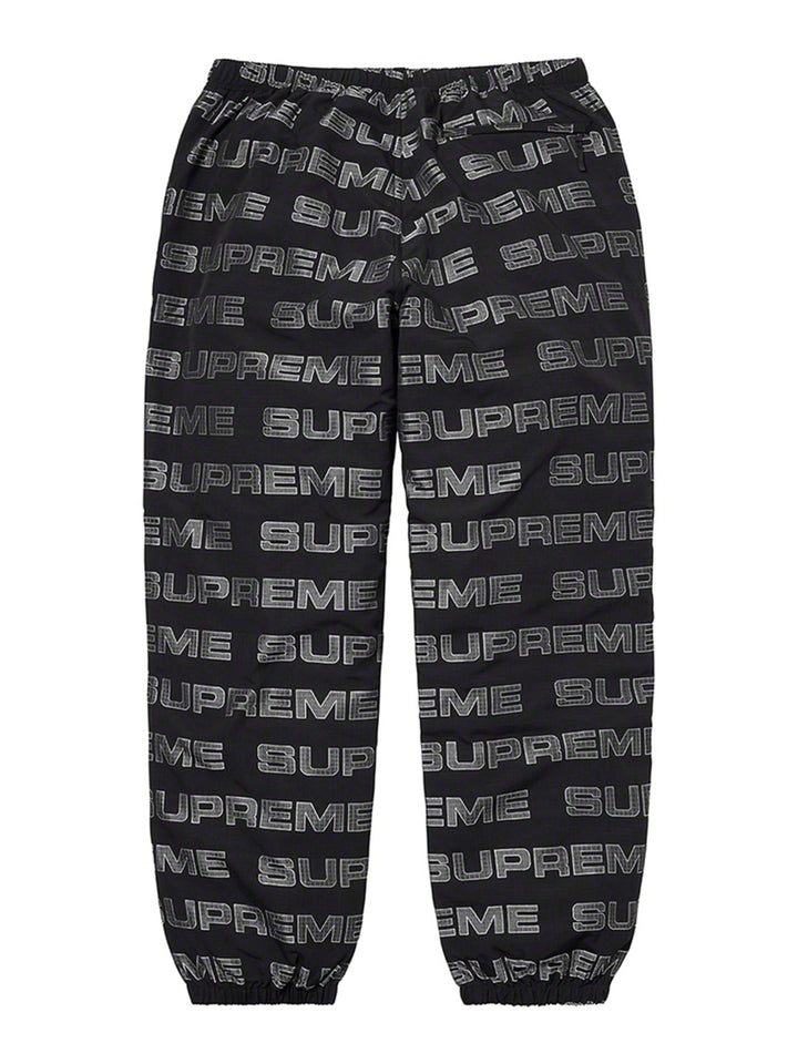 Supreme Logo Ripstop Track Pant Black [FW21] Prior