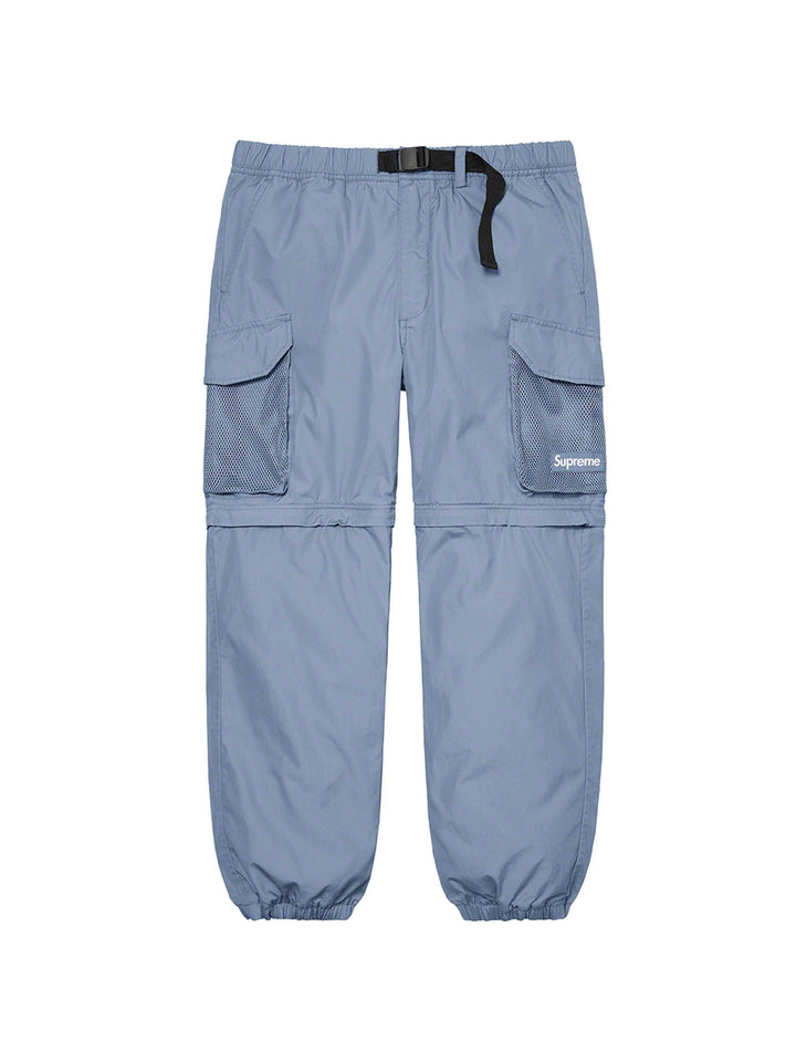 Supreme Mesh Pocket Belted Cargo Pant Slate [SS21] Prior