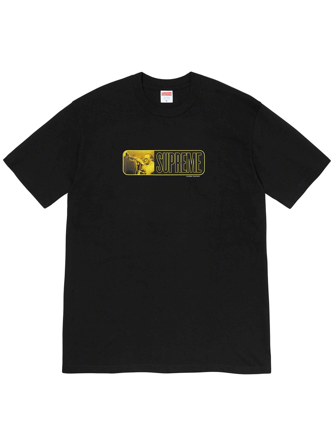 Supreme Miles Davis Tee Black [SS21] Prior