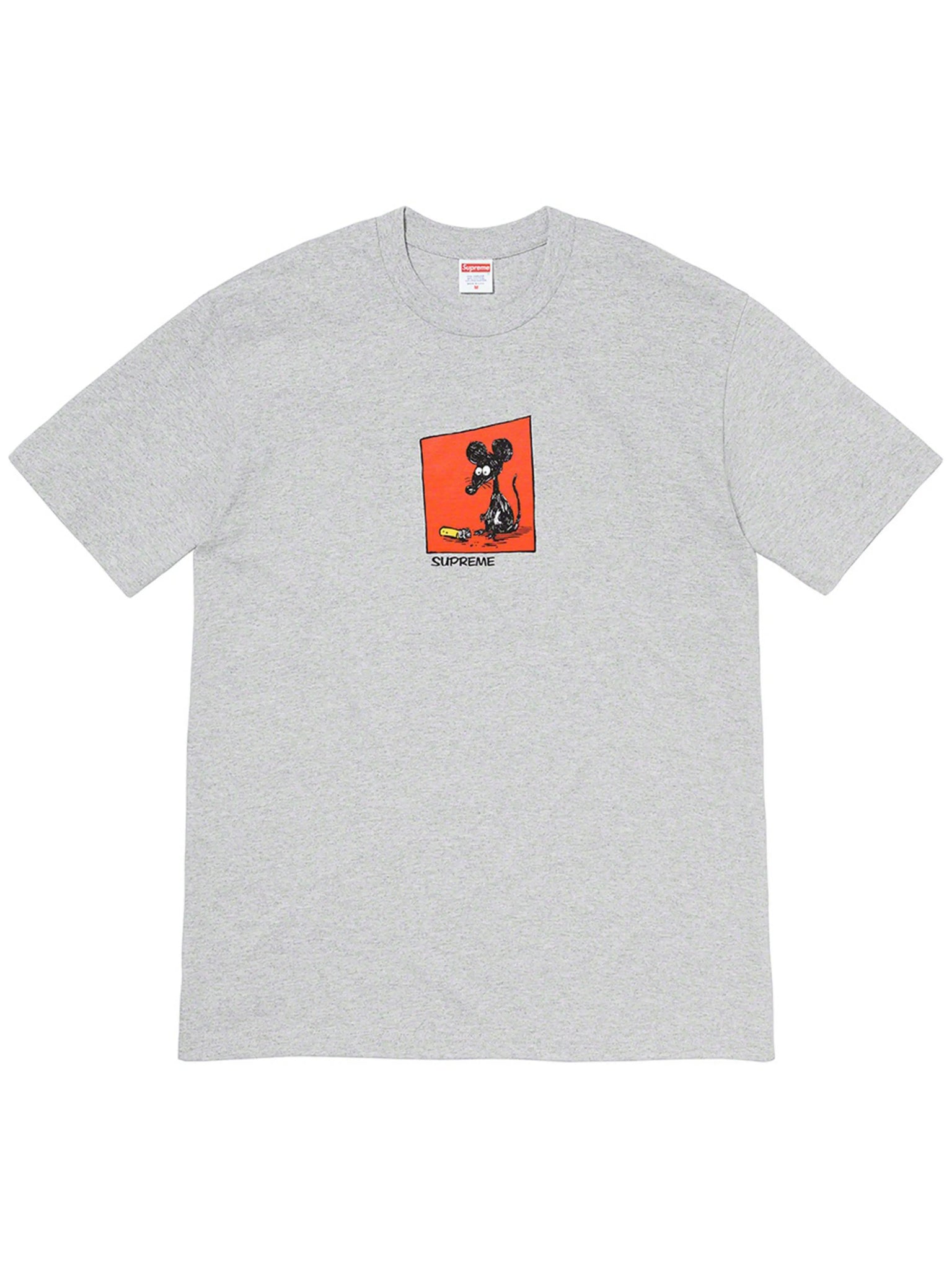 Supreme Mouse Tee Heather Grey [SS21] Prior