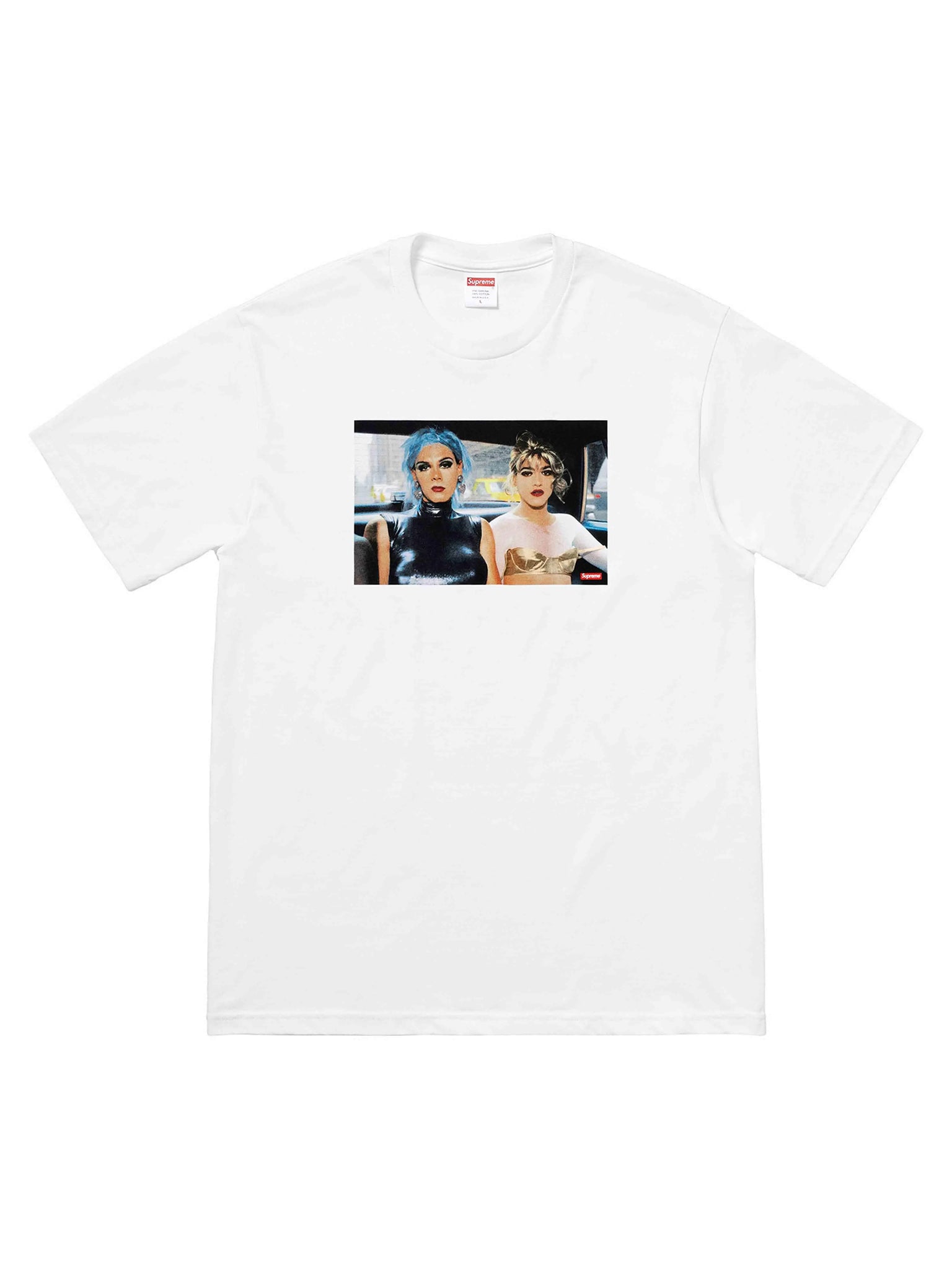 Supreme Nan Goldin Misty And Jimmy Paulette Tee White [SS18] Prior