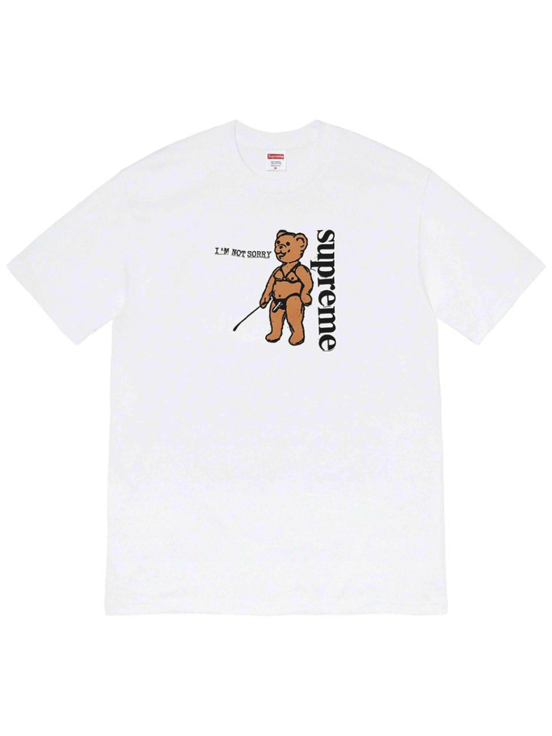 Supreme Not Sorry Tee White [SS21] Prior