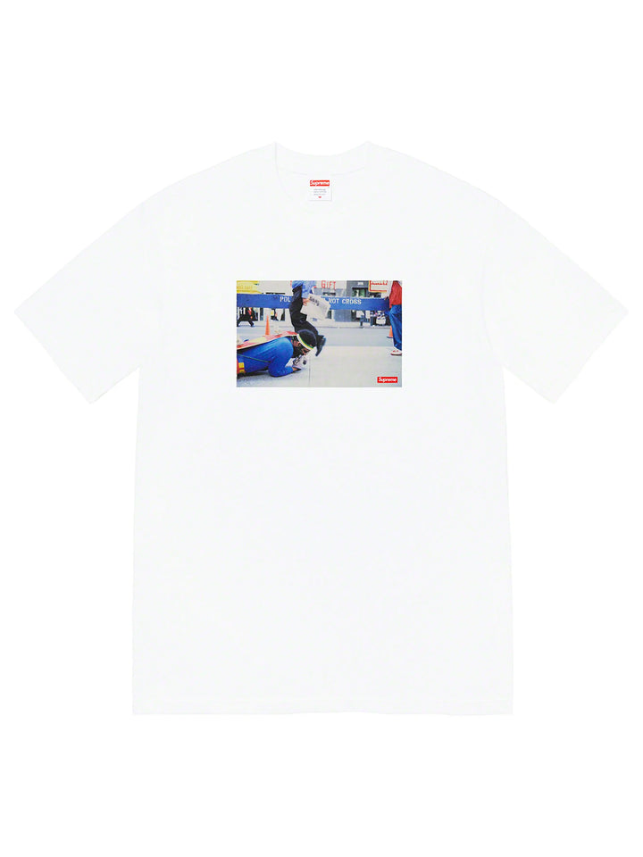Supreme Pope.L Training Crawl Tee White Prior