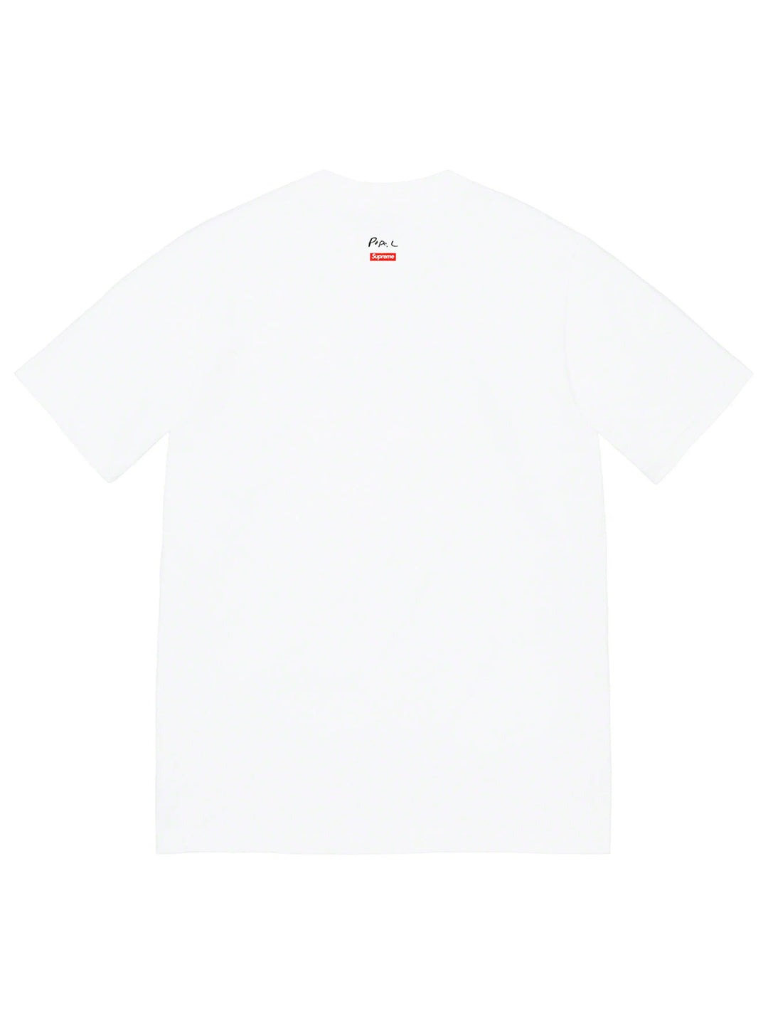 Supreme Pope.L Training Crawl Tee White Prior