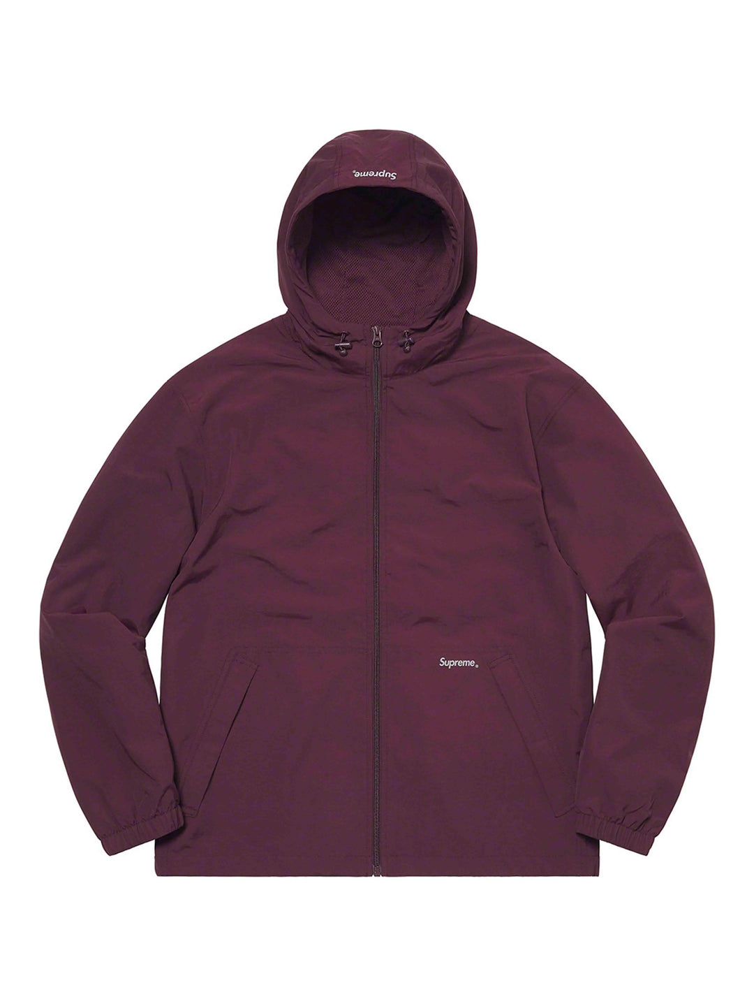 Supreme Reflective Zip Hooded Jacket Purple [SS21] Prior