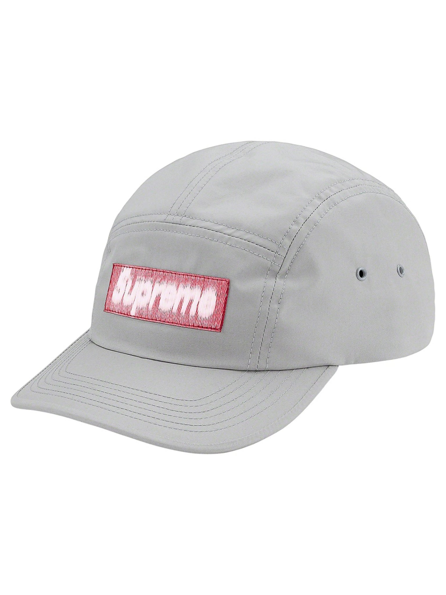 Supreme Reversed Label Camp Cap Grey [SS21] Prior