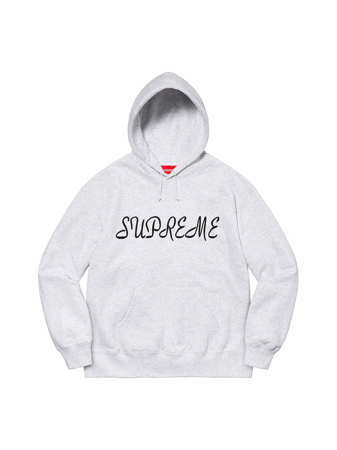 Supreme Script Hooded Sweatshirt Ash Grey in Auckland, New Zealand - Shop name