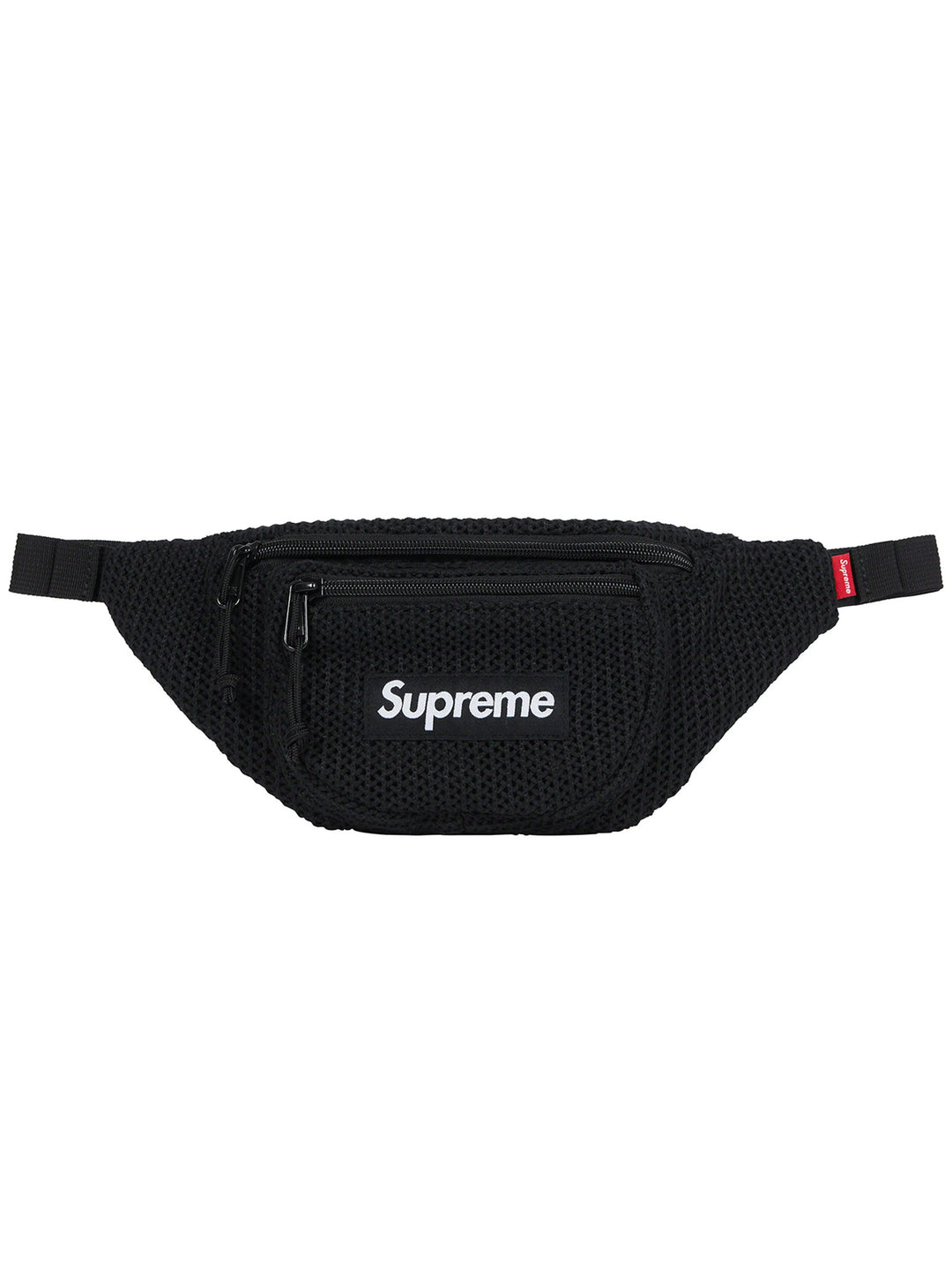 Supreme String Waist Bag Black [SS21] Prior