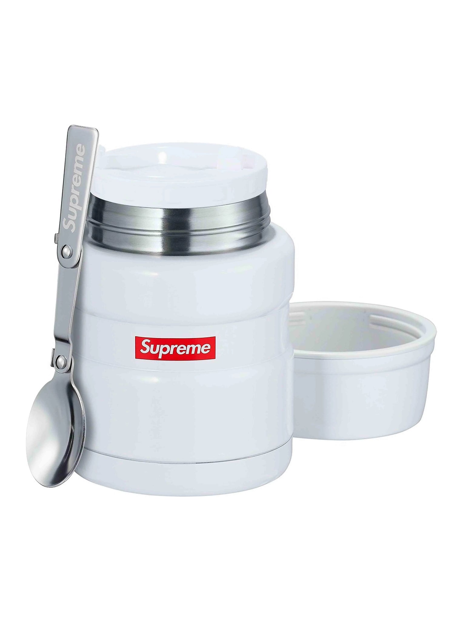 Supreme Thermos Food Jar White [FW18] Prior
