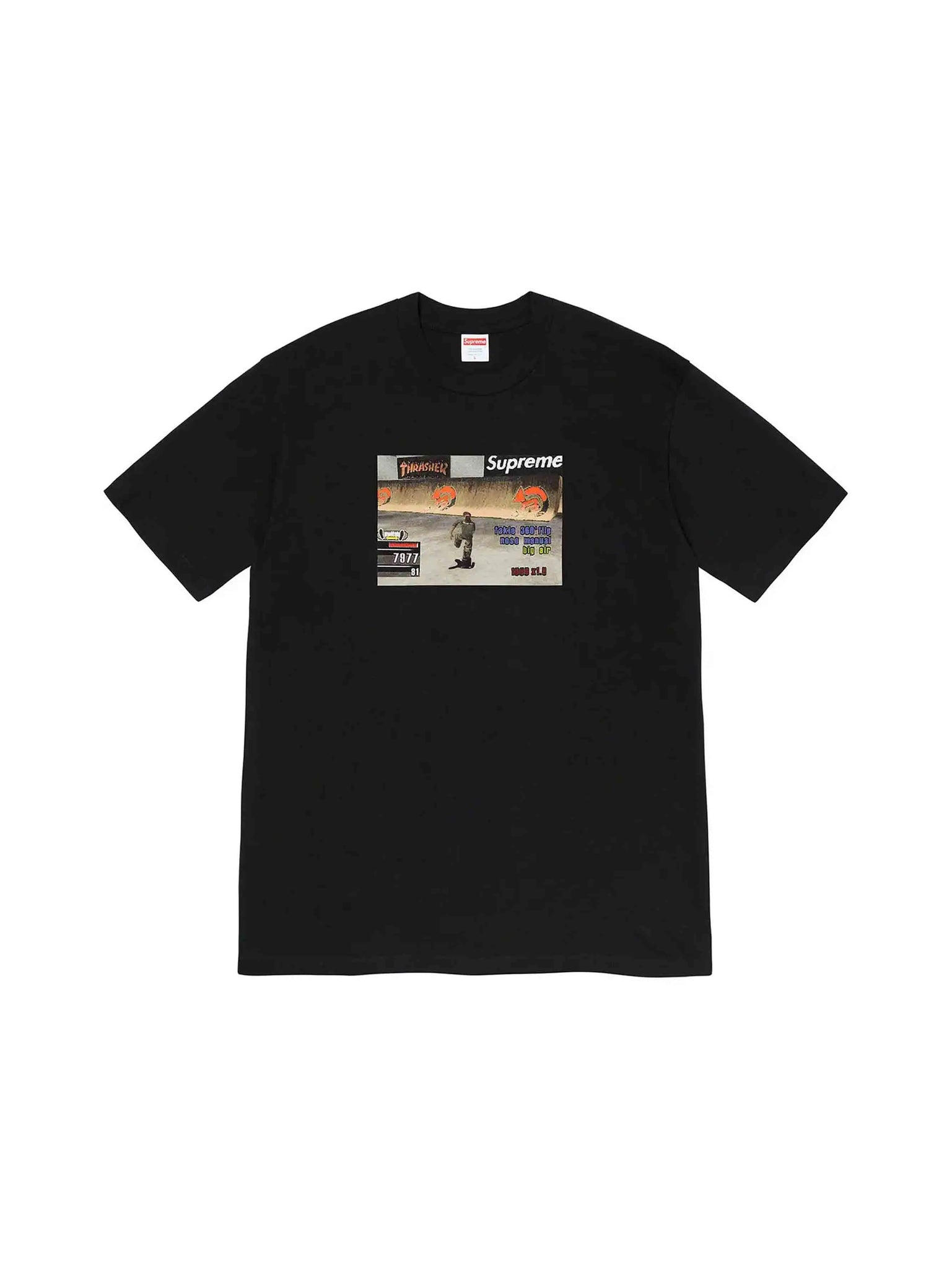 Supreme Thrasher Game Tee Black - Prior