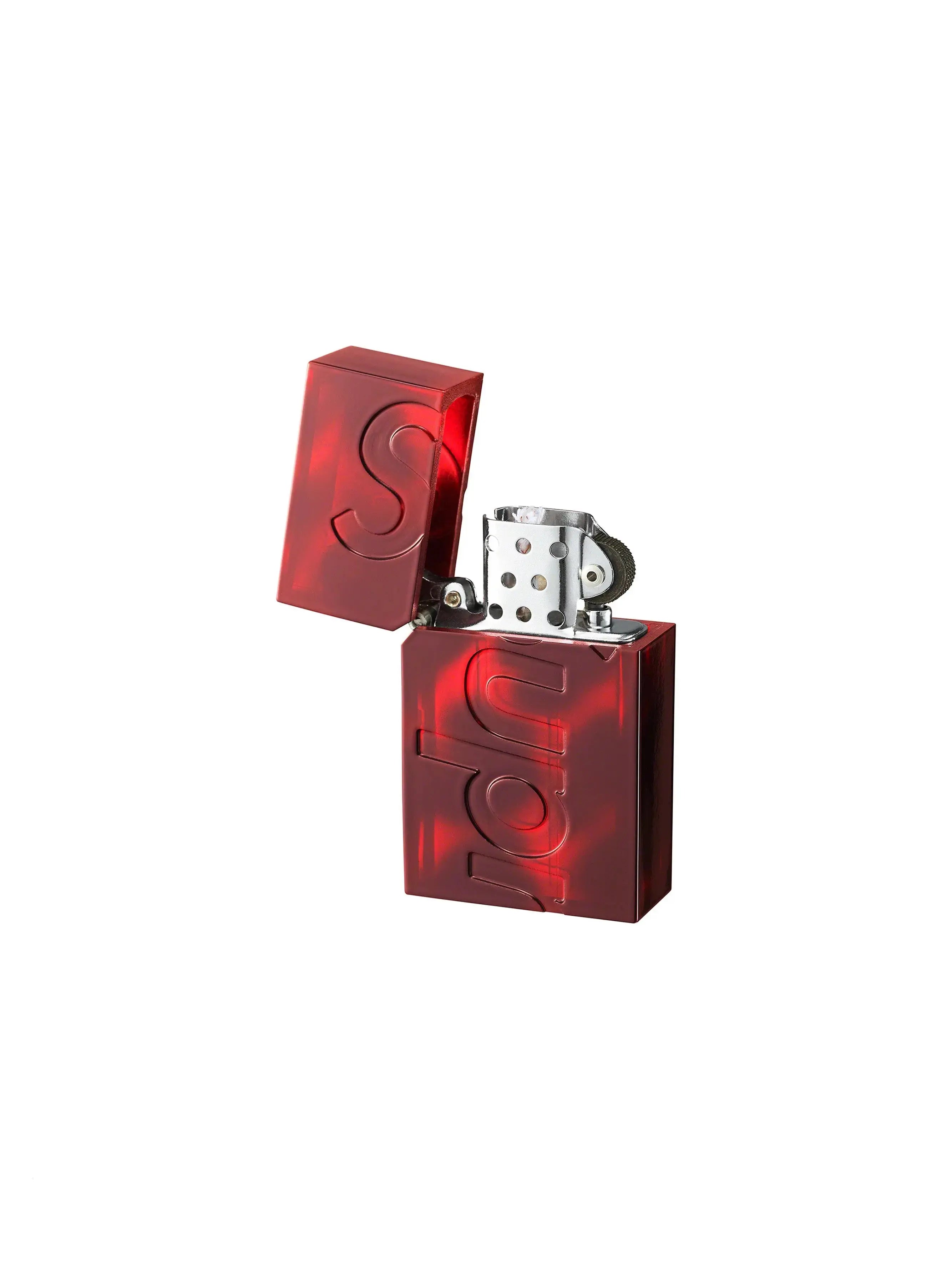 Supreme Tsubota Pearl Hard Edge Lighter (FW21) Red - Prior Supreme Tsubota Pearl Hard Edge Lighter (FW21) Red - Prior