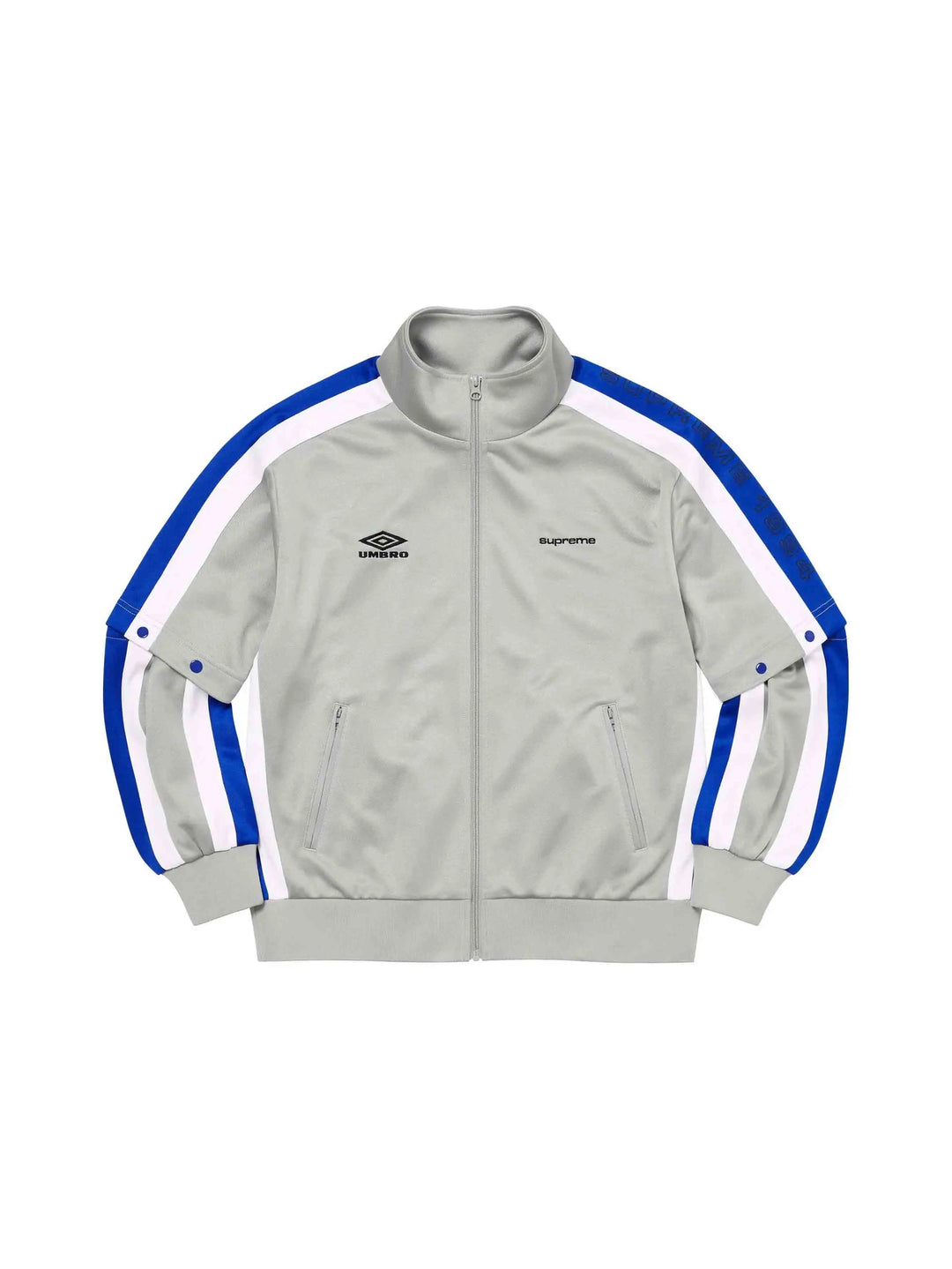 Supreme Umbro Snap Sleeve Jacket Light Grey Prior