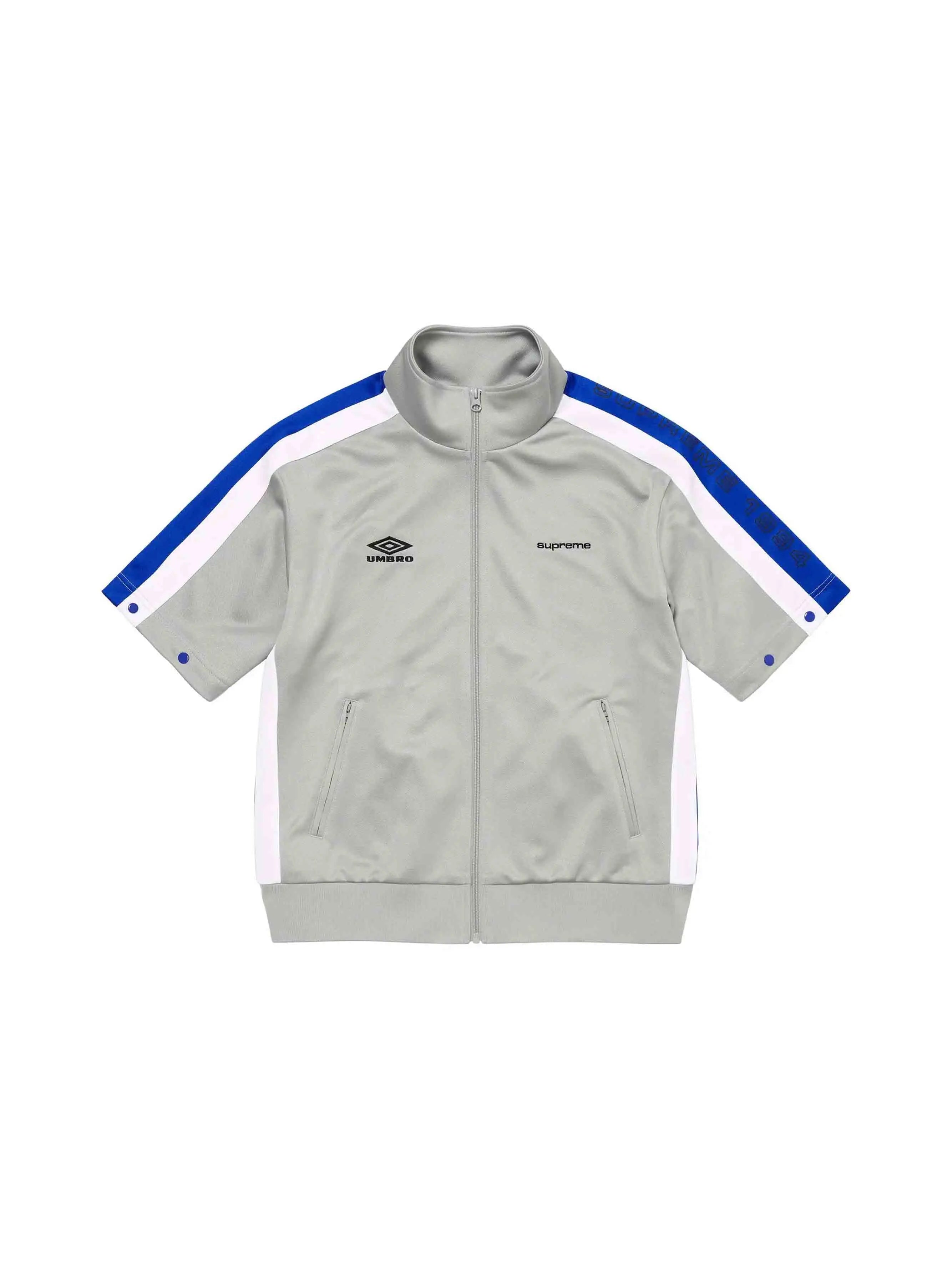 Supreme Umbro Snap Sleeve Jacket Light Grey - Prior