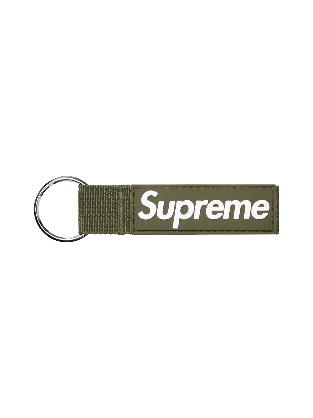 Supreme Webbing Keychain Light Olive in Auckland, New Zealand - Shop name