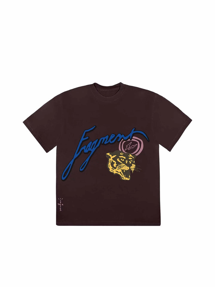 Travis Scott Cactus Jack For Fragment Icons Tee Brown in Auckland, New Zealand - Shop name