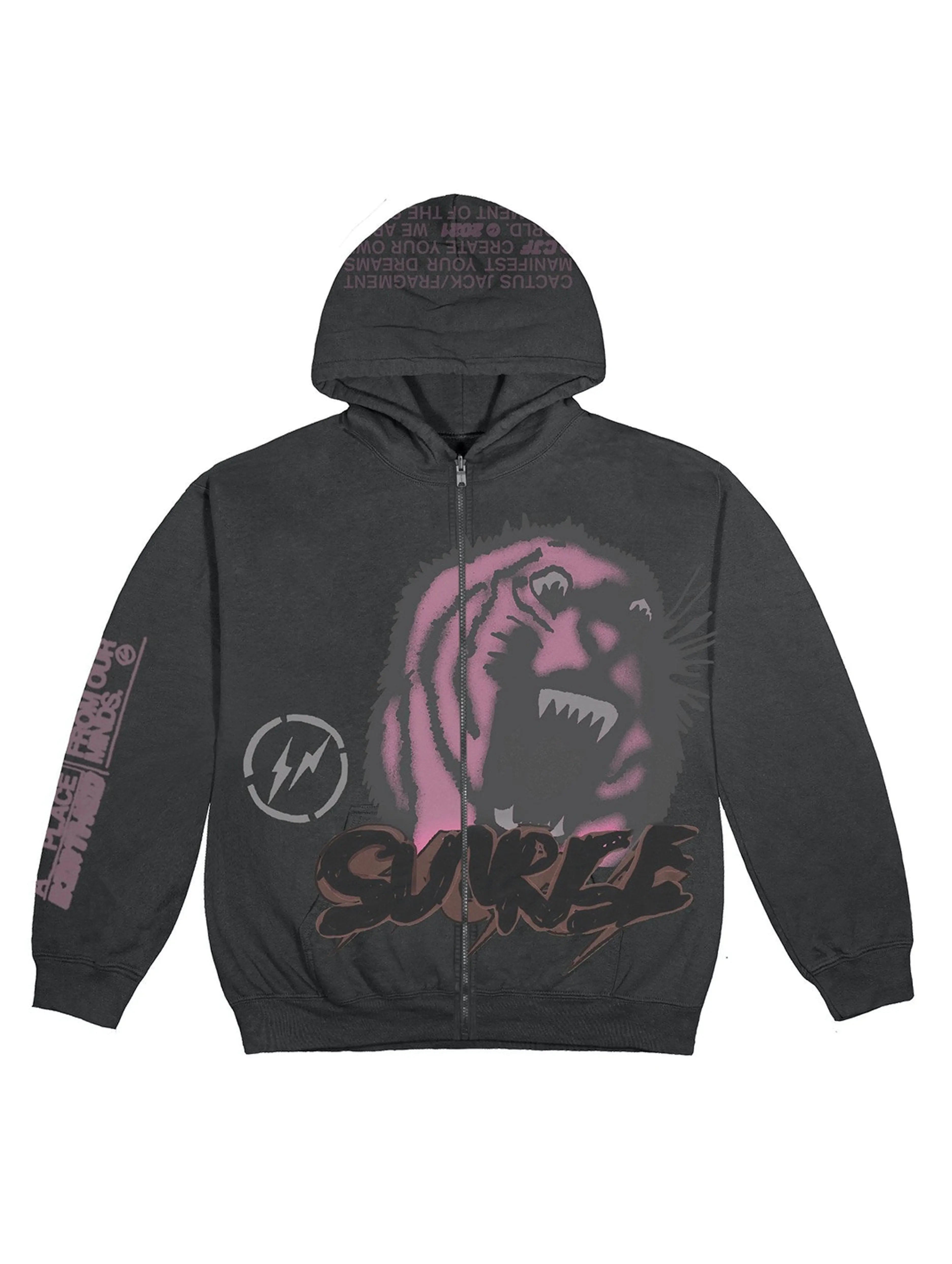 Cactus Jack For Fragment Sunrise Zip Up Hoodie