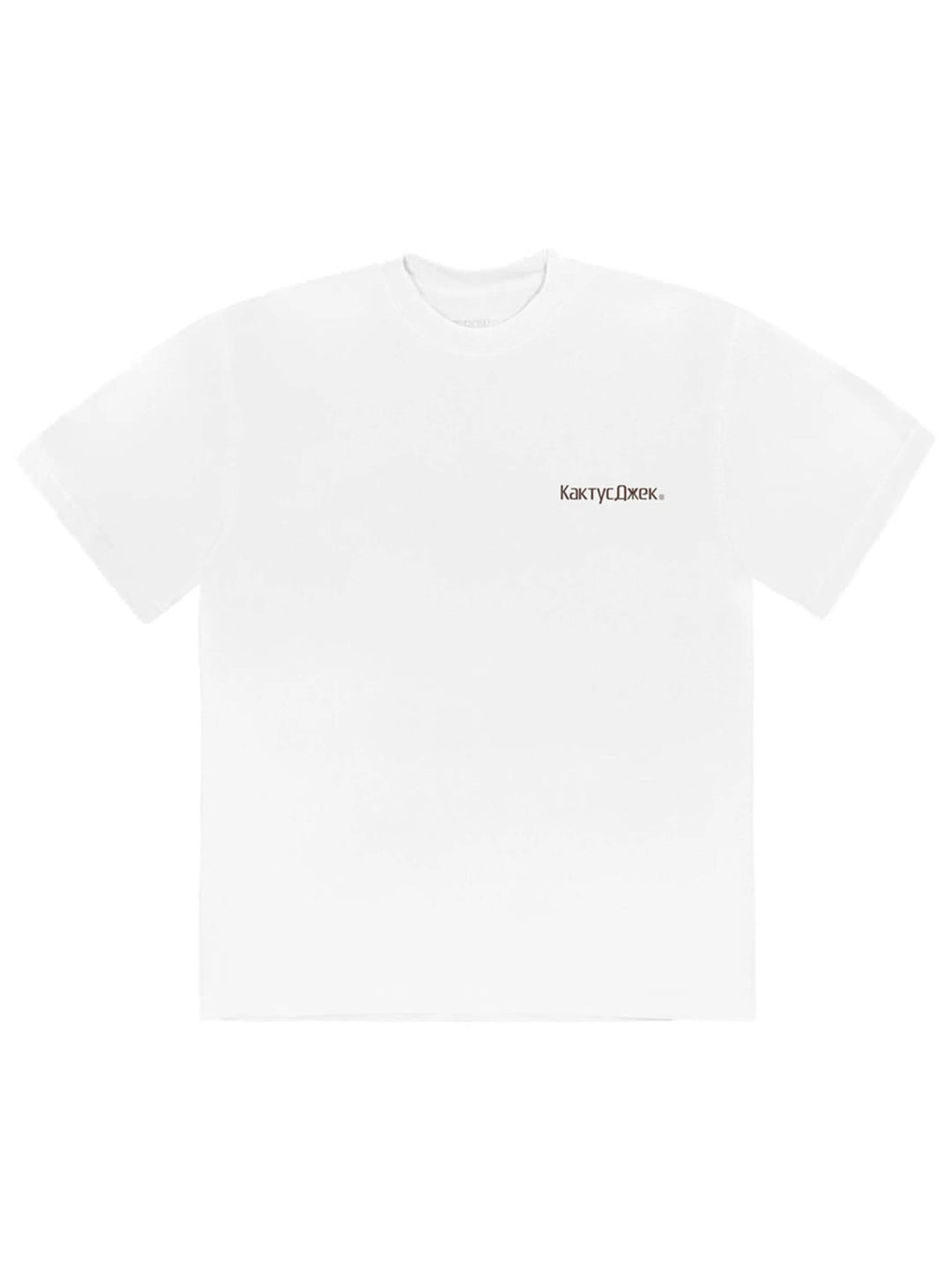 Travis Scott Cactus Jack Rage Emote Tee White Prior