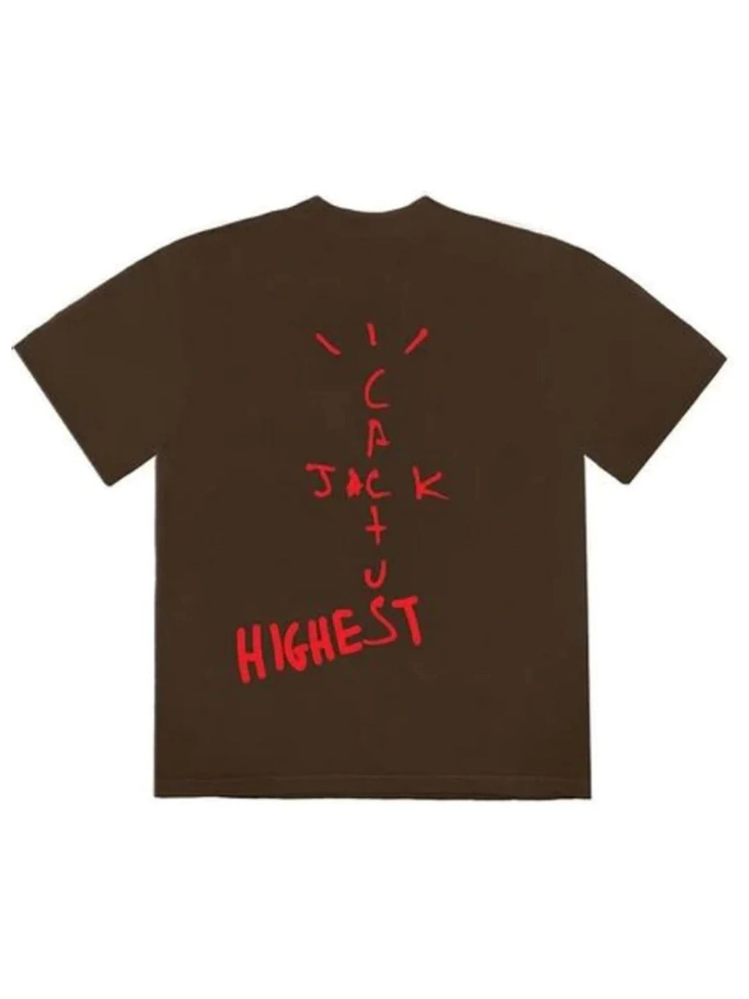 Travis Scott Jordan Cactus Jack Highest T Shirt Brown Prior