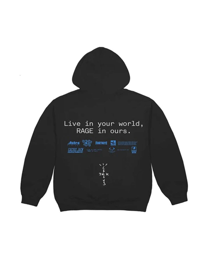 Travis Scott The Scotts World Hoodie Black in Auckland, New Zealand - Shop name