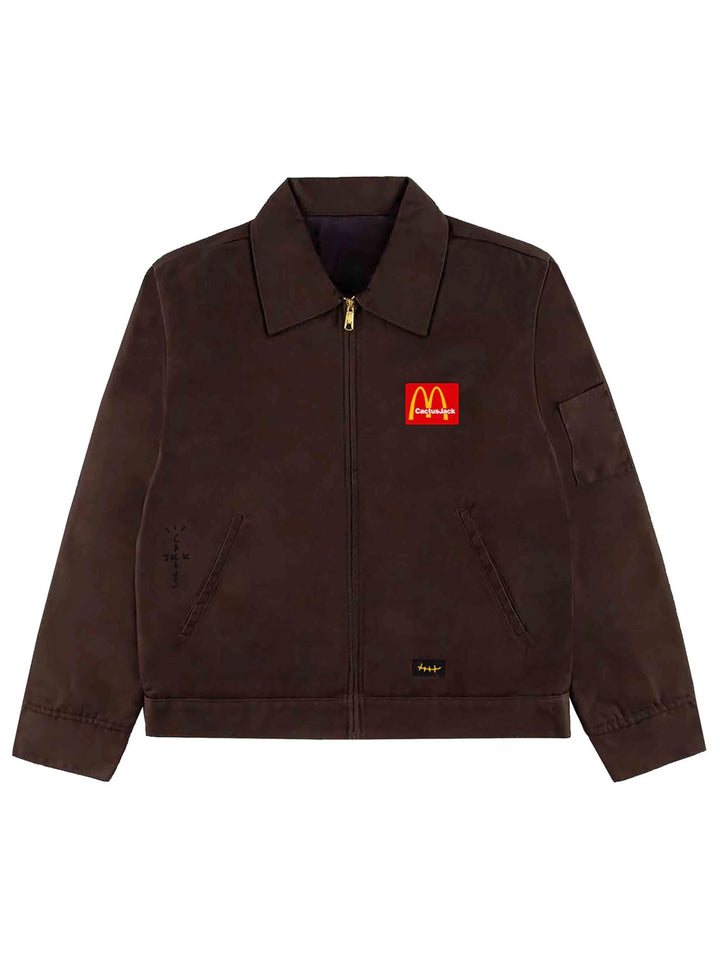 Travis Scott x McDonald's Billions Served Work Jacket Brown Prior