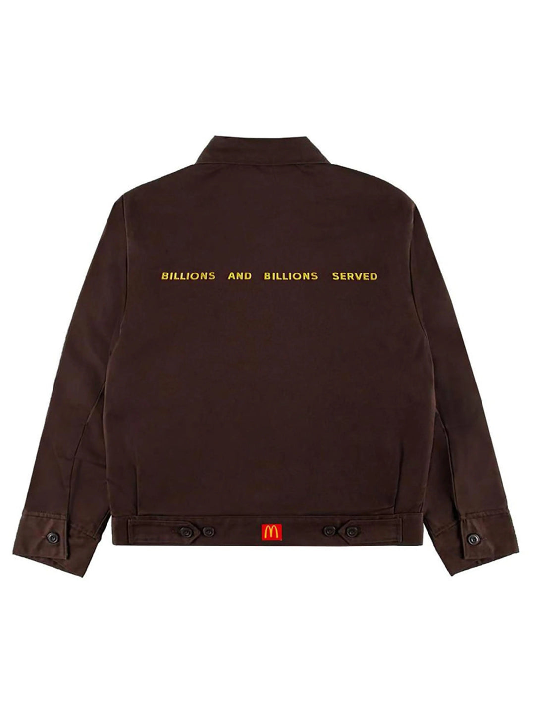 Travis Scott x McDonald's Billions Served Work Jacket Brown Prior