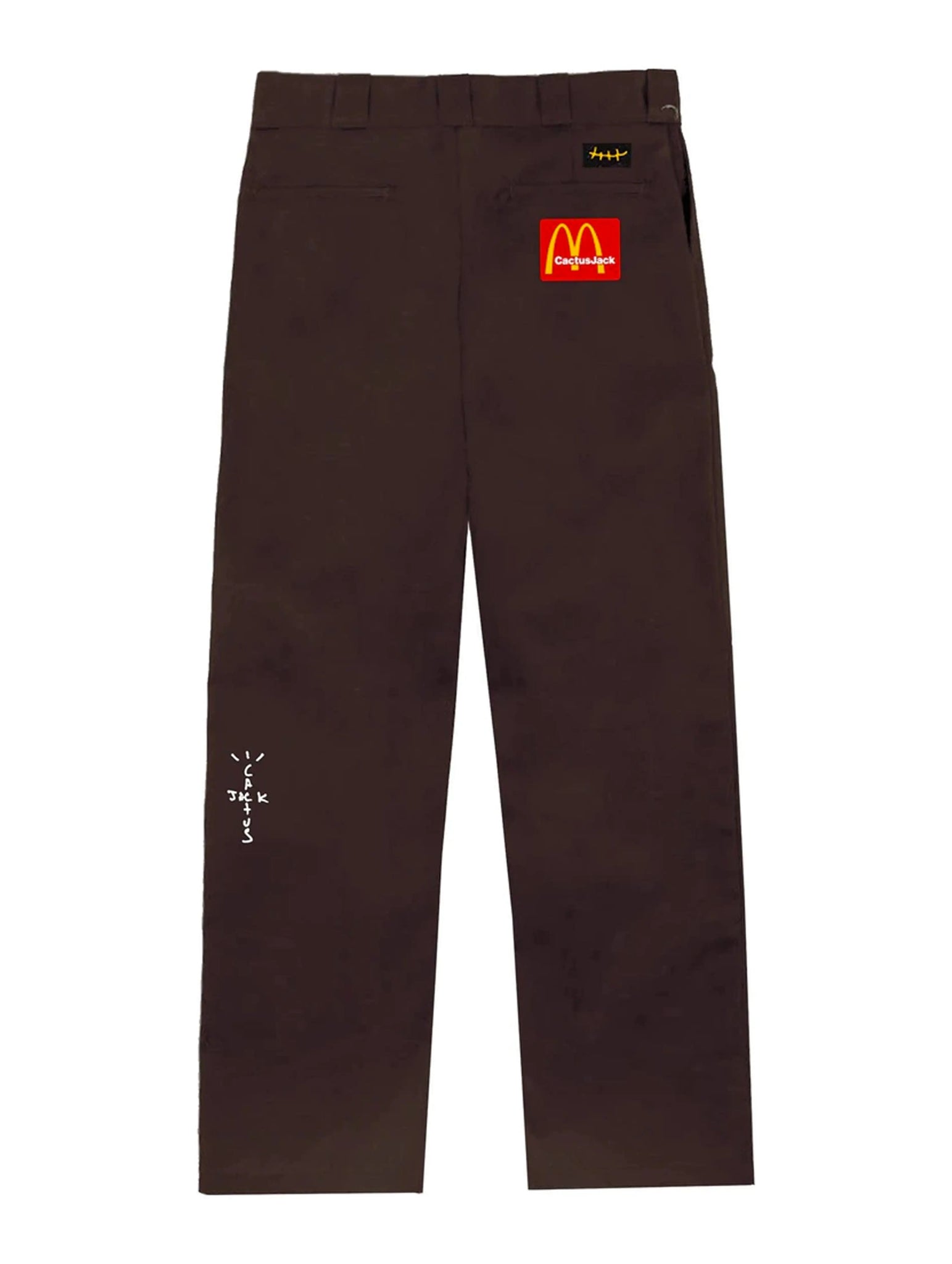 Travis Scott x McDonald's Billions Served Work Pants Brown Prior