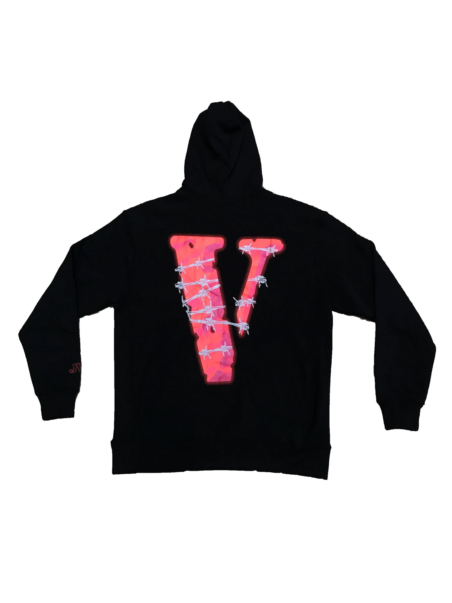 VLONE X 999 JUICE WRLD BARBED WIRE HOODIE BLACK Prior