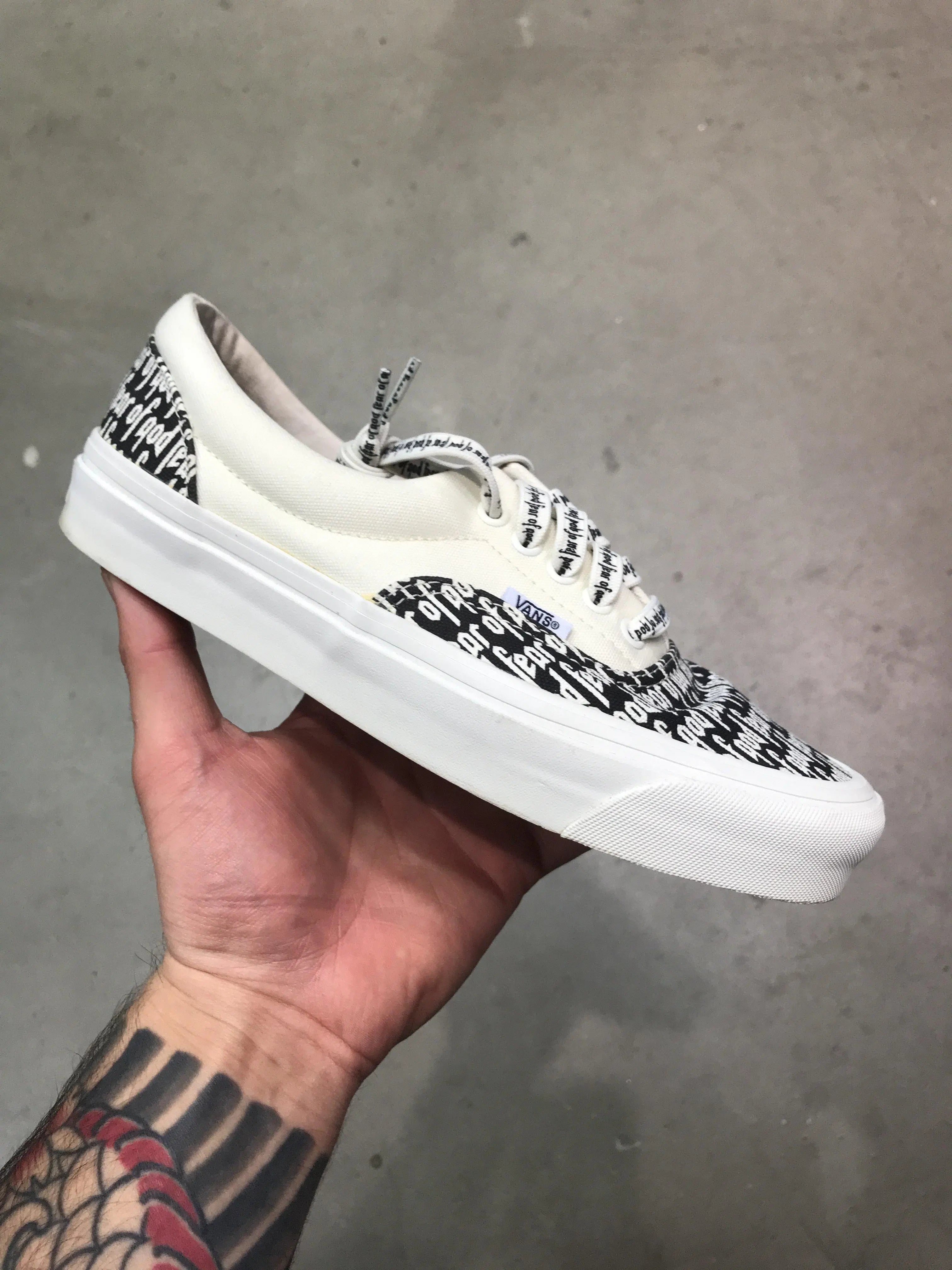 Vans Shoes Vans Era 95 Dx White Vans Era 95 DX Fear Of God White Black